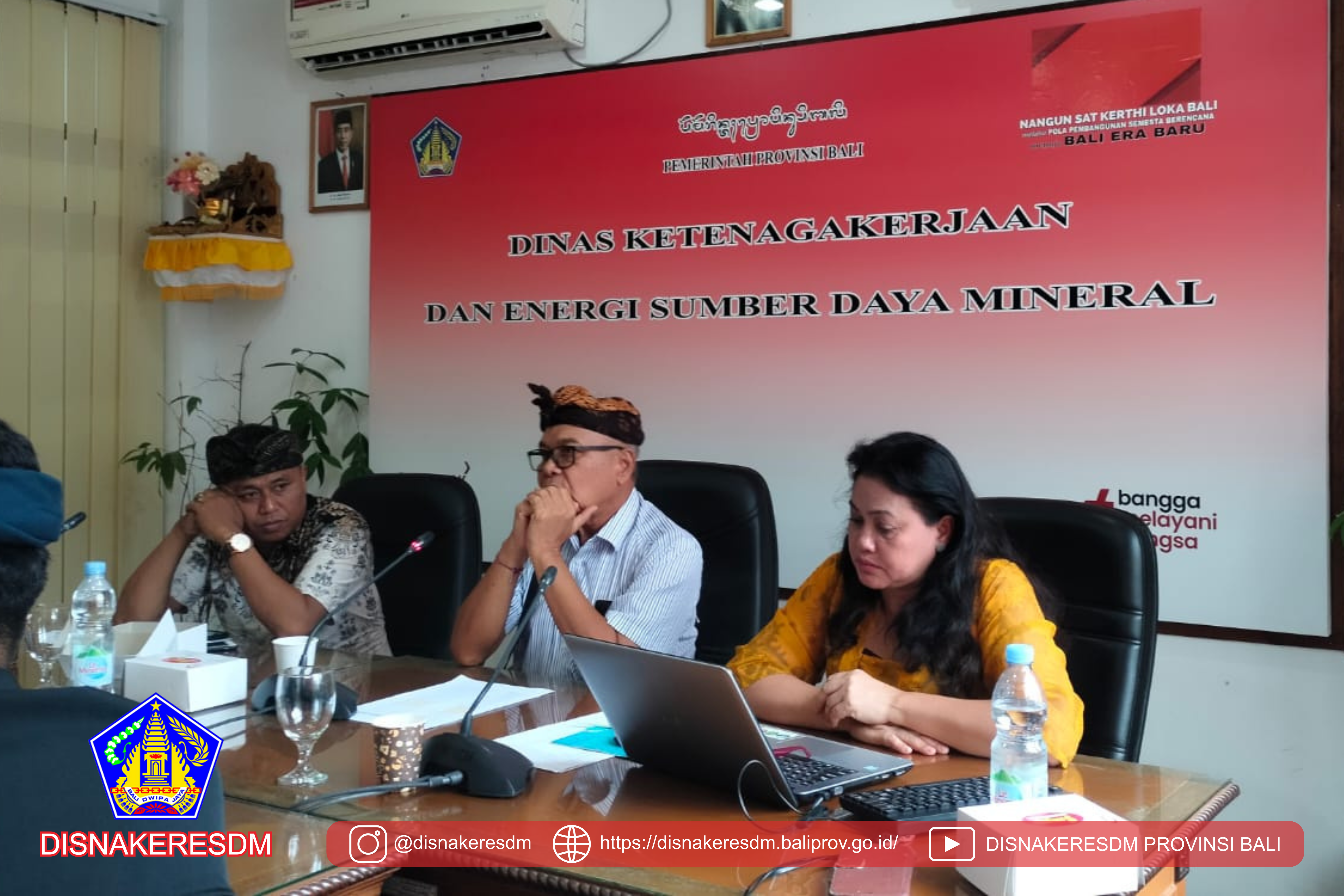 Sidang Dewan Pengupahan Provinsi Bali Membahas Rekomendasi Upah Minimum Provinsi (UMP) Tahun 2024.