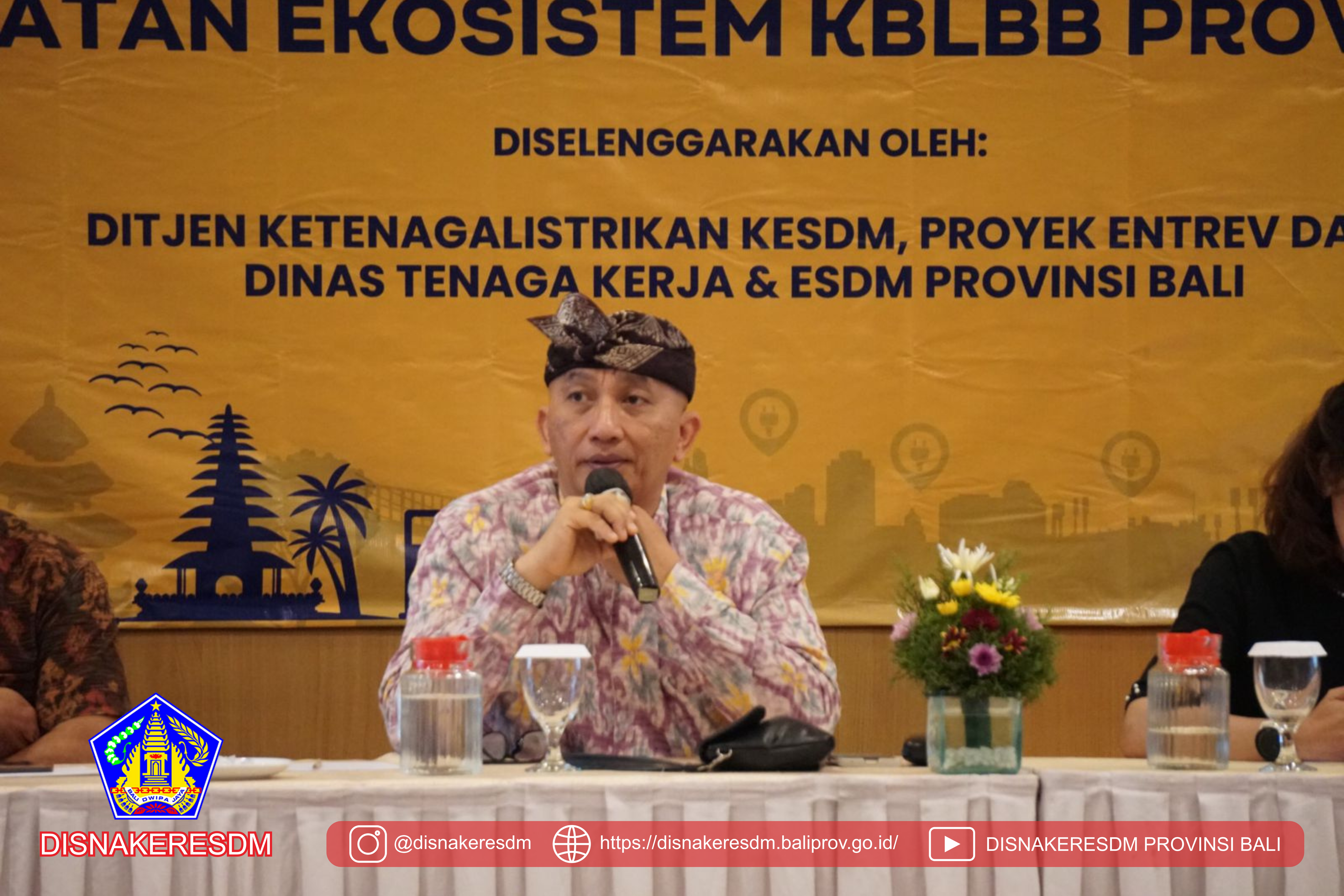 FGD Percepatan Program Konversi Motor Listrik Dan Penguatan Ekosistem KBLBB di Provinsi Bali