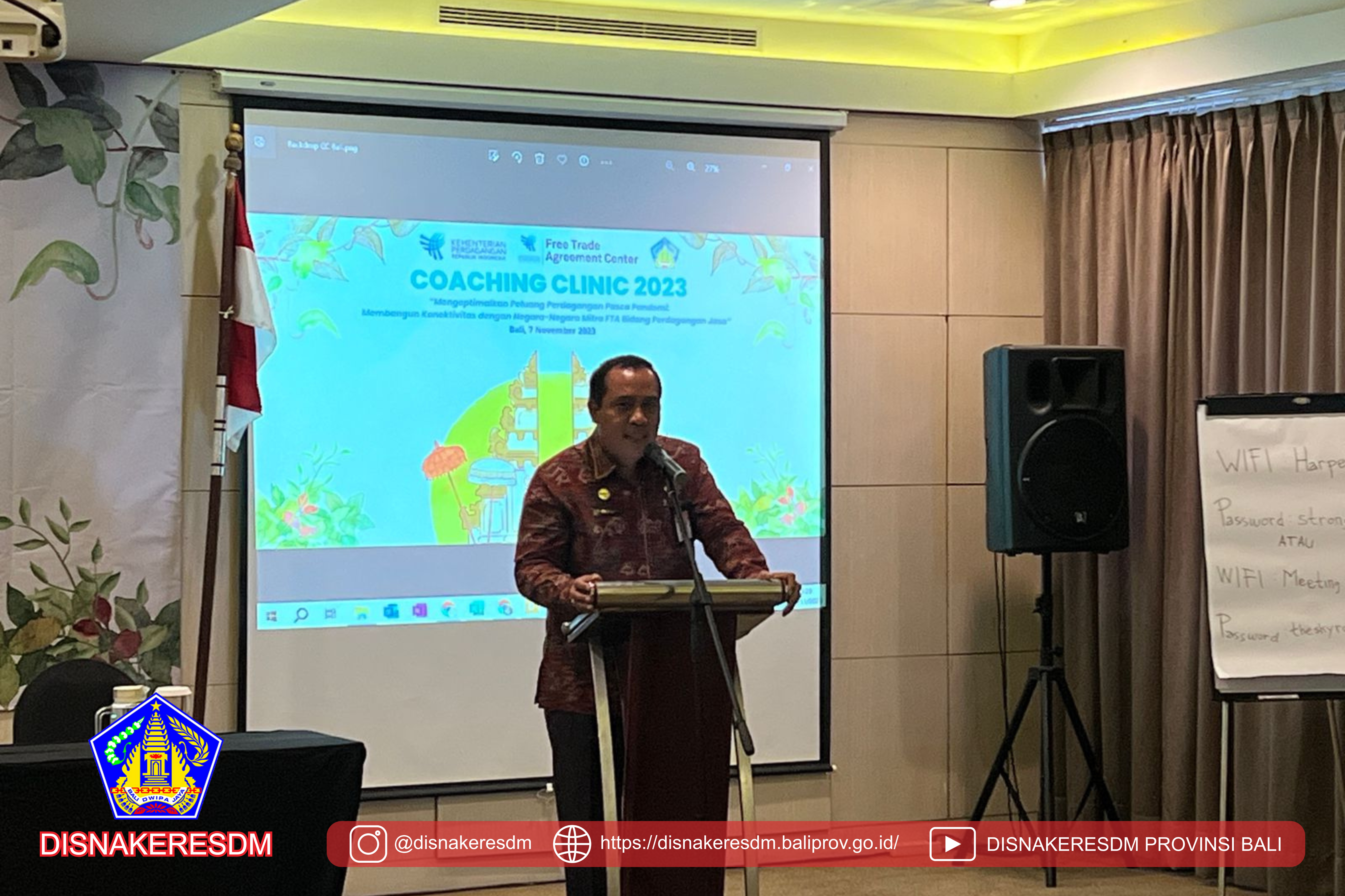 Coaching clinic 2023 FTA Bandung