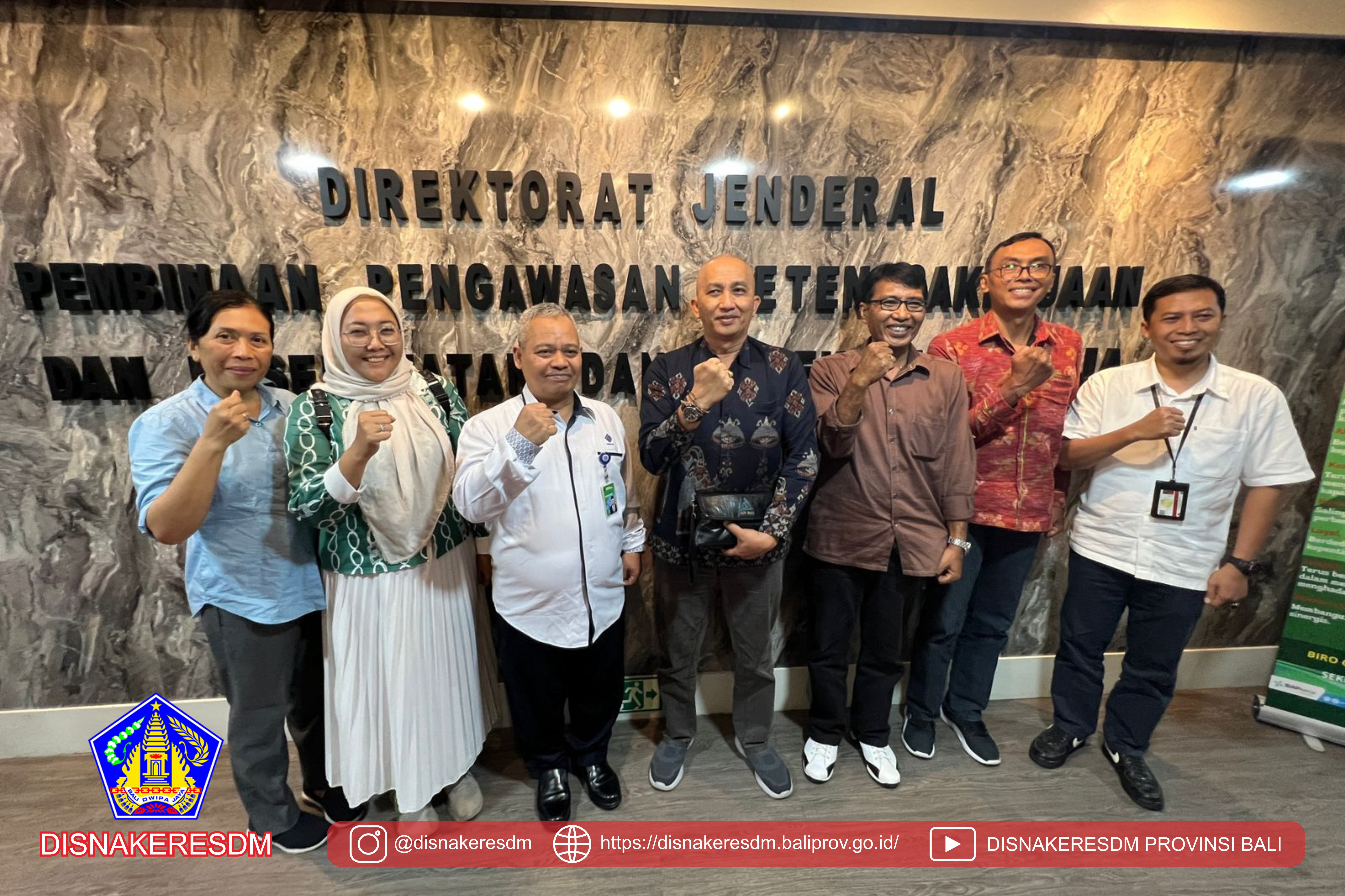 Kunjungan Kerja Dalam Rangka Koordinasi, Konsultasi Sekaligus Menghadiri Bimtek Pengupahan