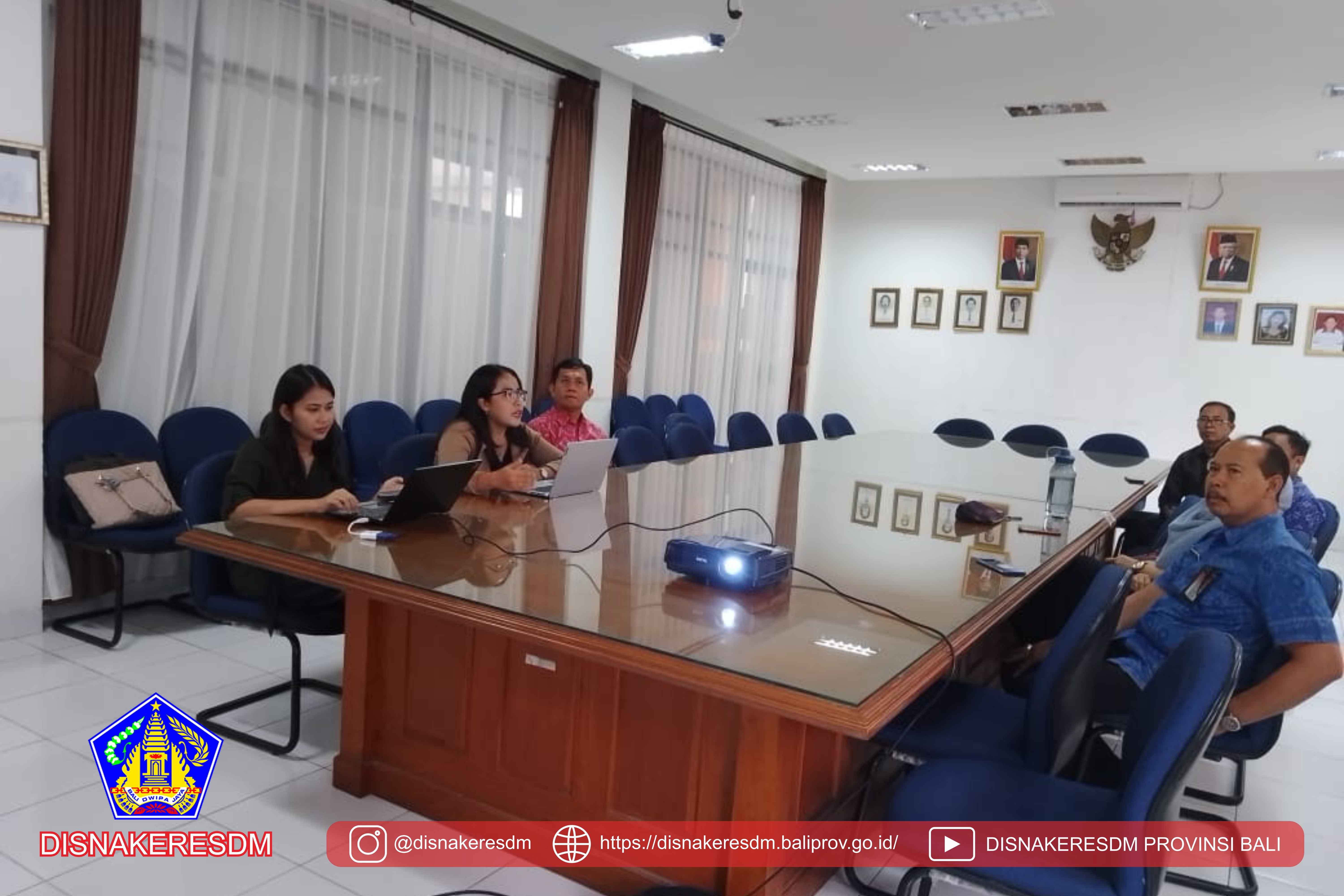 Menerima Audiensi Pengembangan KarirHub Dan Pariwisata Berkelanjutan Dari Perusahaan Umum Daerah Kerthi Bali Santhi
