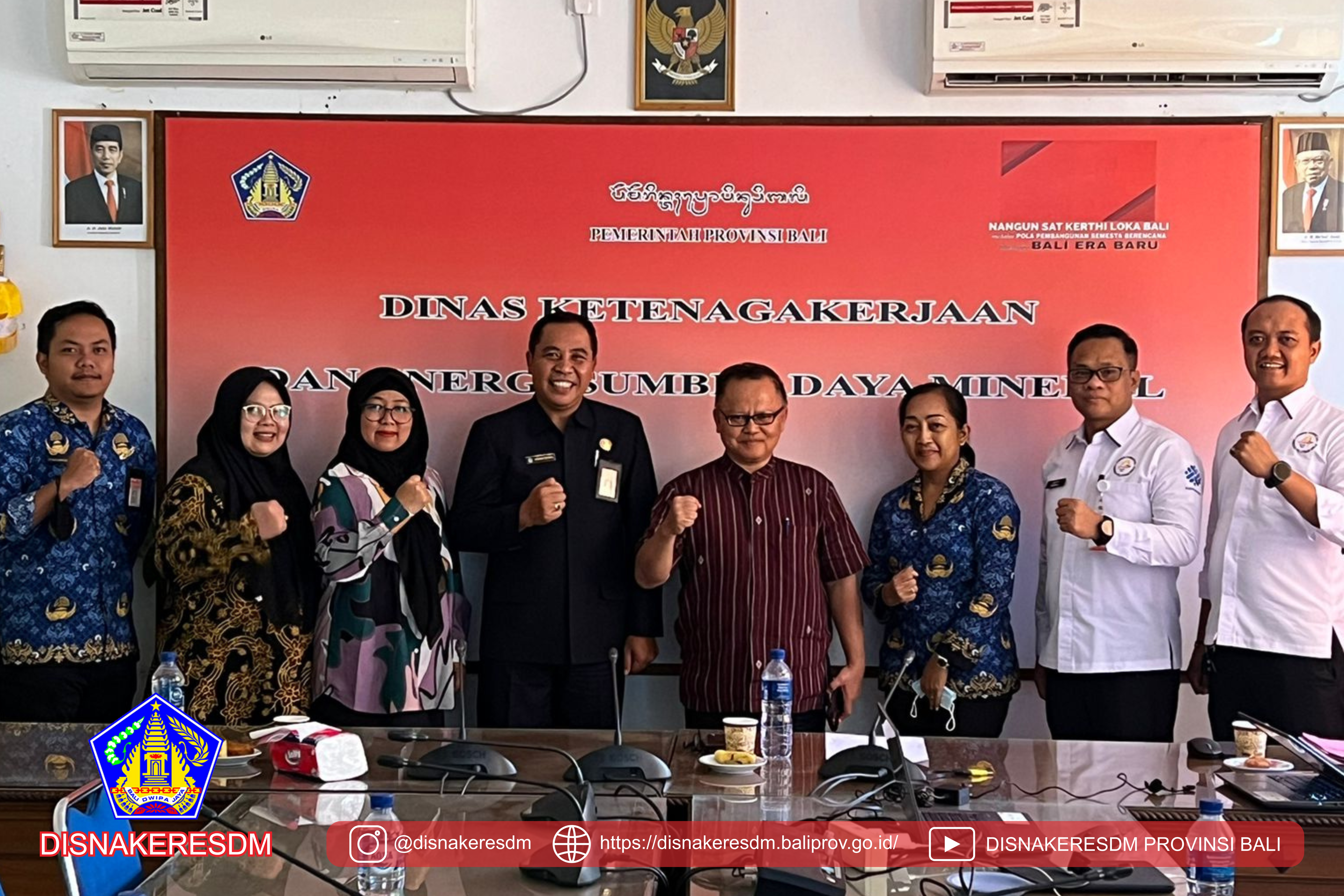 Kunjungan Kerja Dinas Tenaga Kerja dan Transmigrasi Provinsi Sumatera Barat