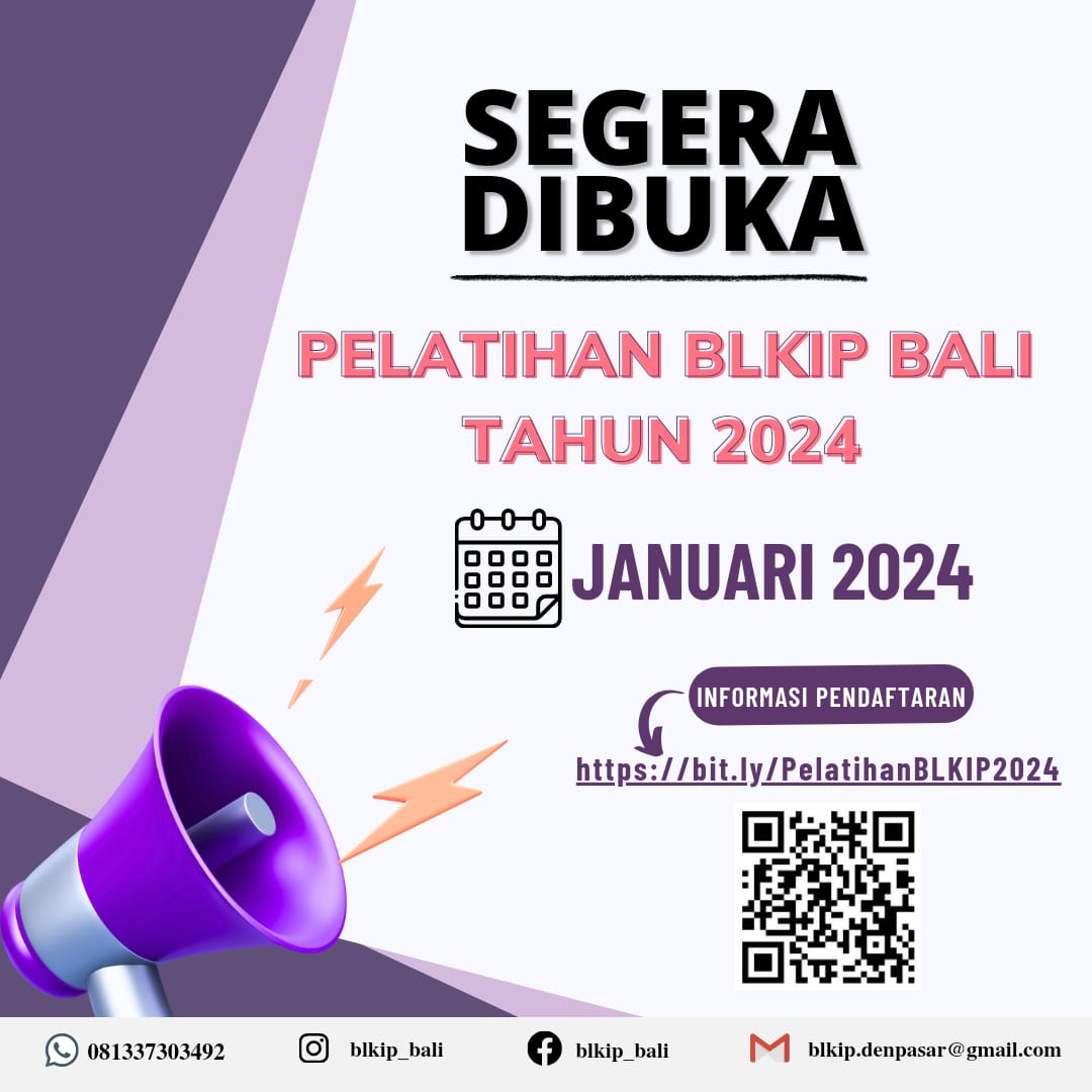 Pelatihan BLKIP Bali 2024