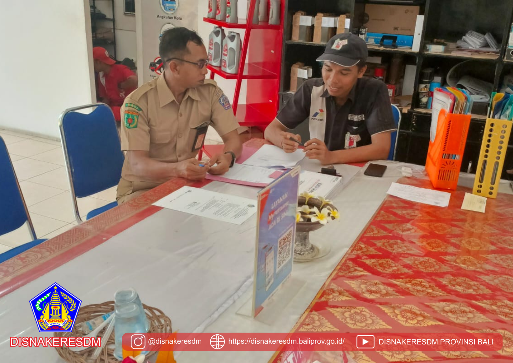 Pengawas Ketenagakerjaan Melakukan Pemeriksaan Dan Pembinaan Pada Perusahaan Di Kabupaten Buleleng