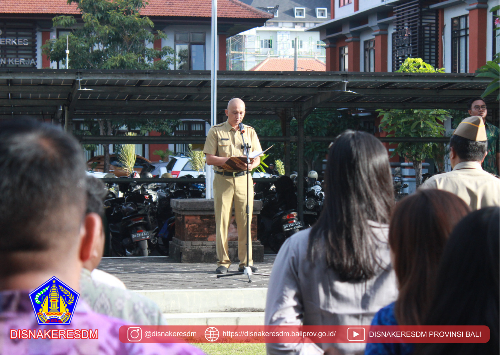 Pelaksanaan Apel Bulan K3 Dalam Rangka Peringatan Bulan K3