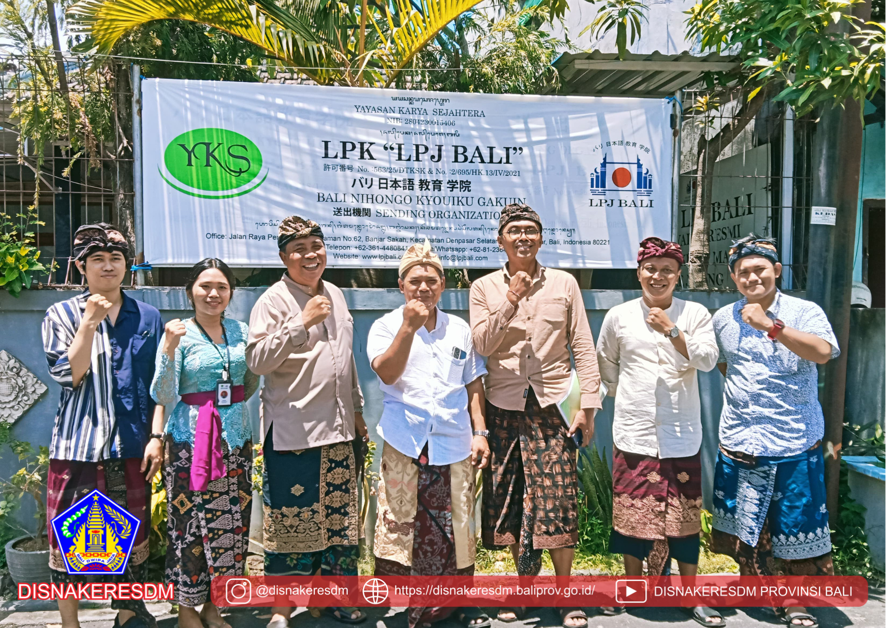 Kunjungan Ke LPK LPJ Bali DI Kota Denpasar