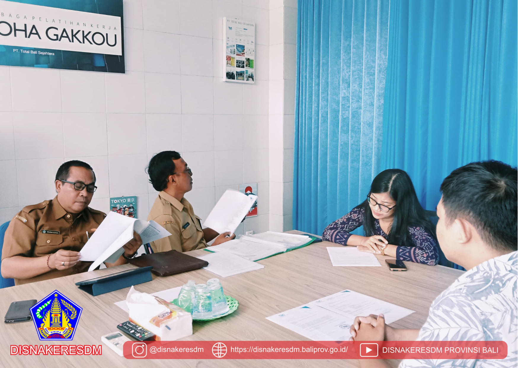 Kunjungan Ke LPK Total Bali Sejahtera Di Kabupaten Badung