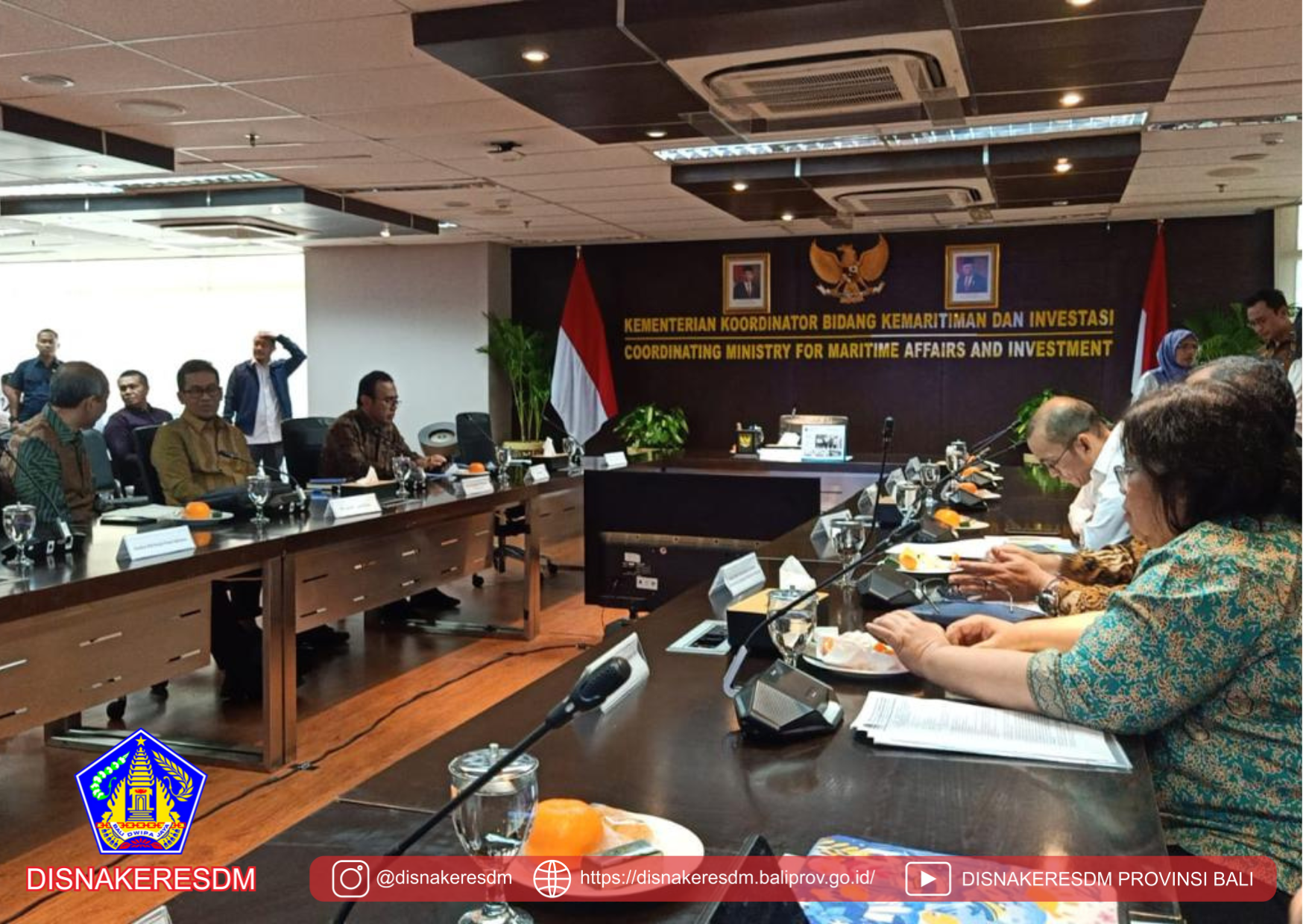 Menghadiri Undangan Rapat Koordinasi Lanjutan Pembangunan Infrastruktur/Terminal LNG Di Bali
