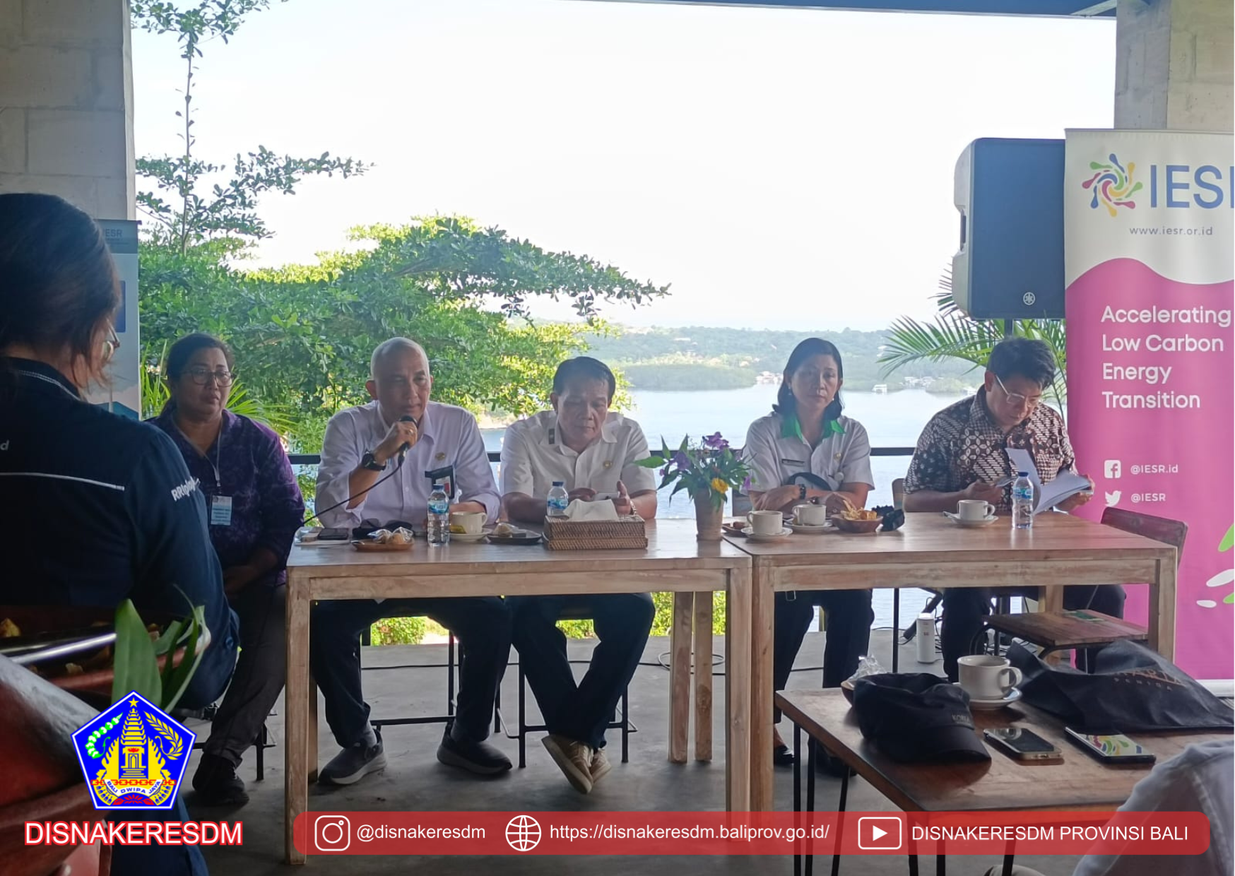 Kegiatan Launching Kajian Nusa Penida 100% EBT