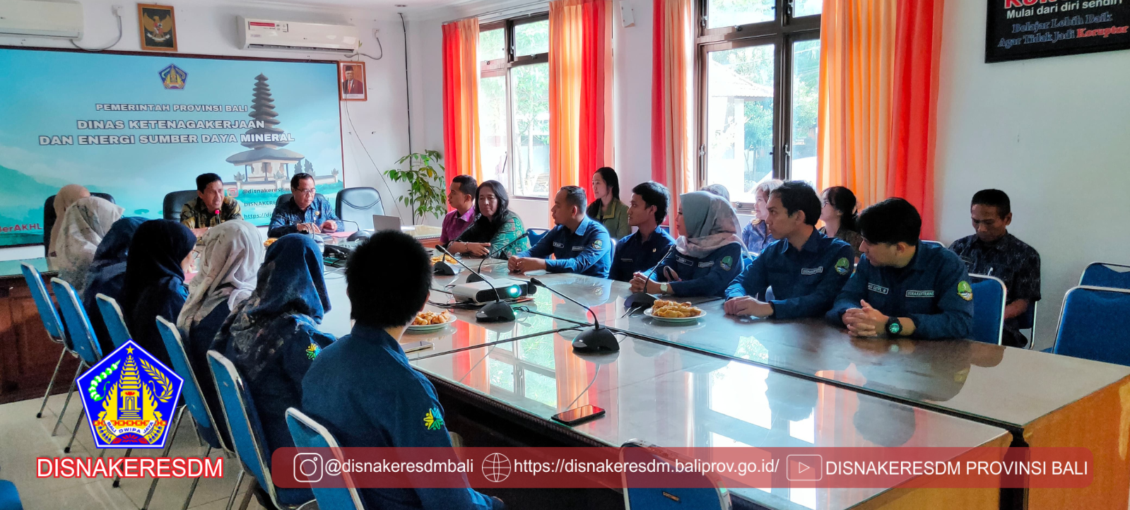 Menerima Kunjungan Dari Dinas Tenaga Kerja Dan Transmigrasi Provinsi Jawa Barat