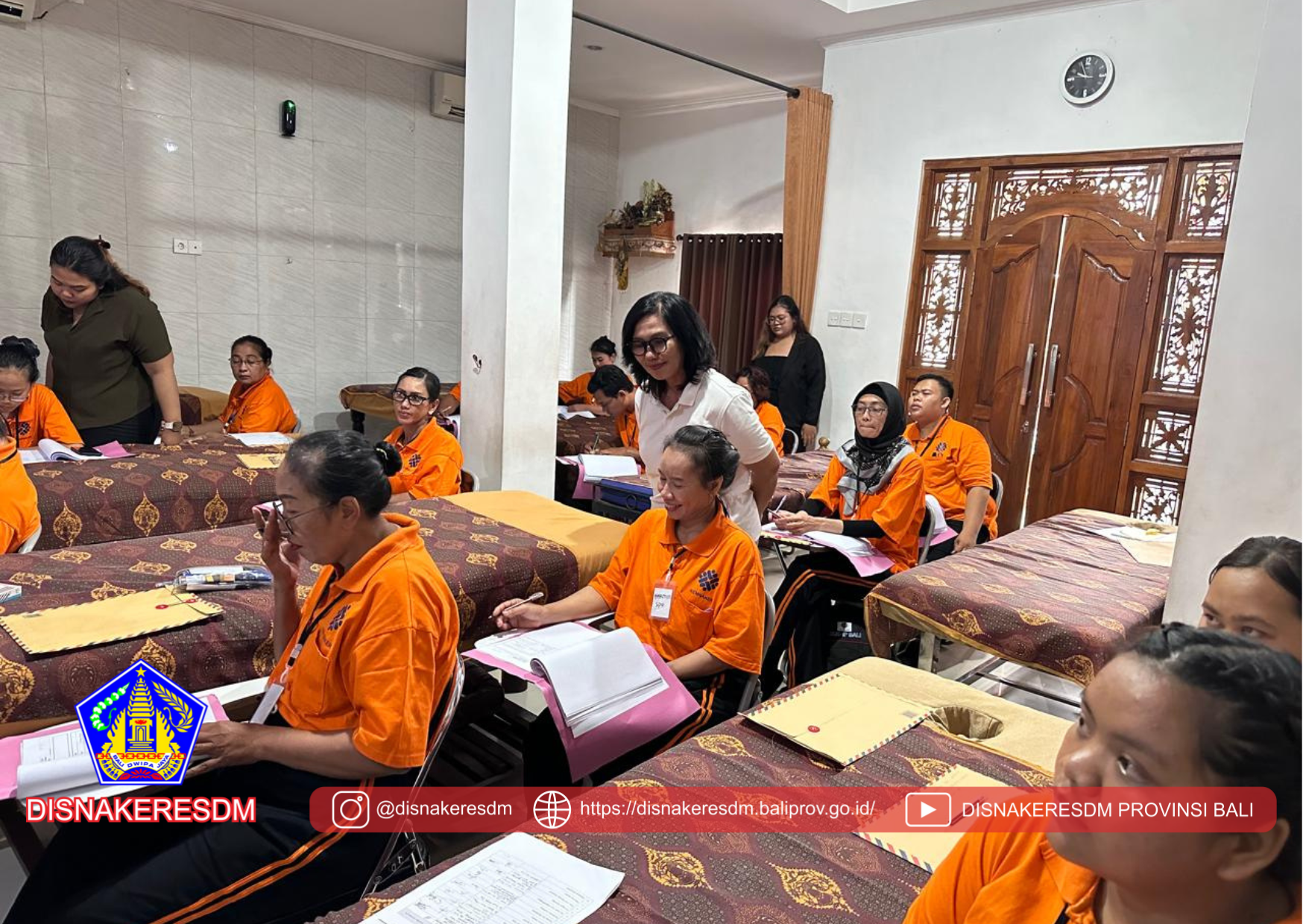 Pelaksanaan Kegiatan Uji Kompetensi kepada Peserta Pelatihan