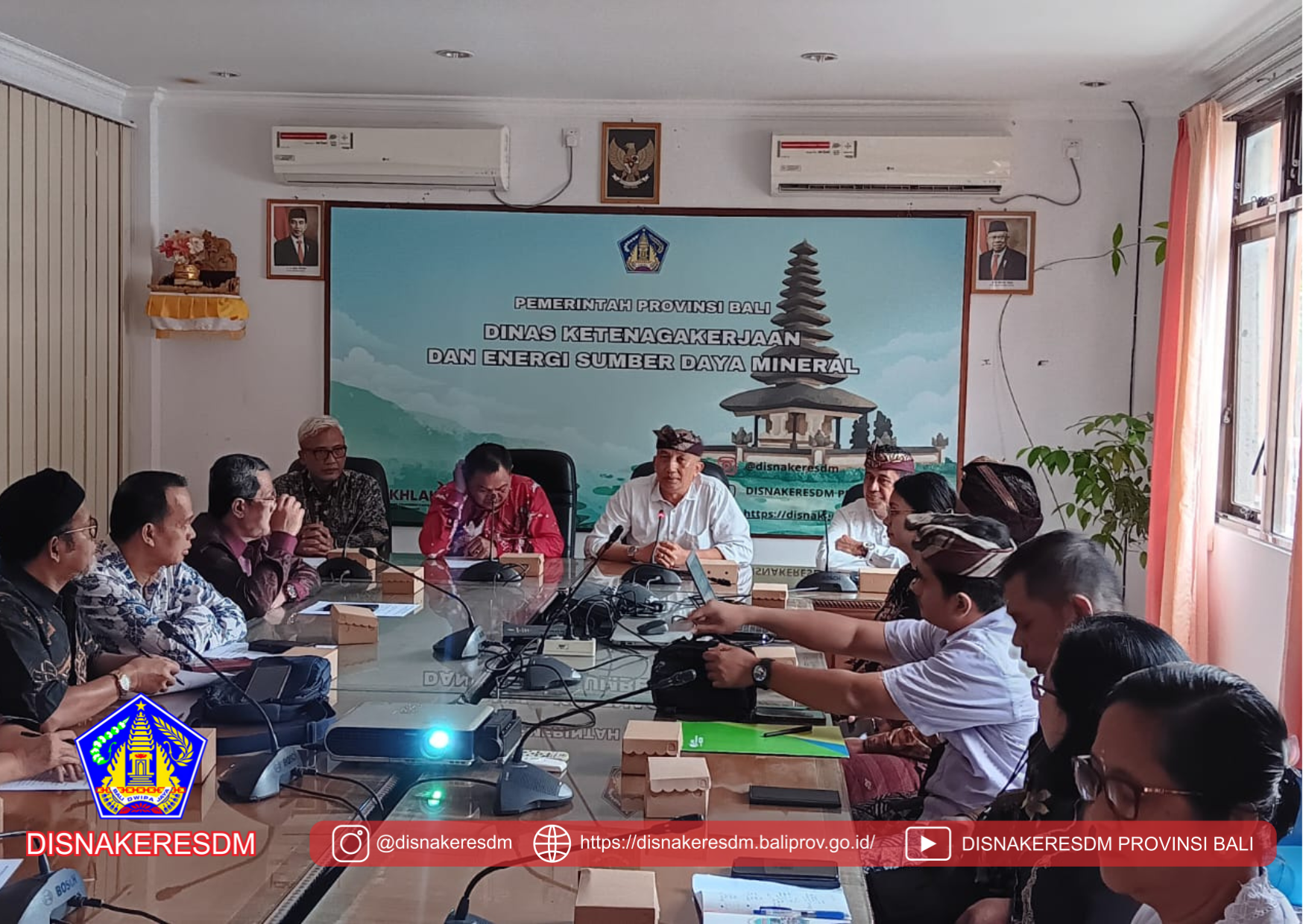 Menerima Kunjungan Koordinasi Dari Komisi D DPRD DIY Bersama Mitra Kerja Dinas Tenaga Kerja Dan Transmigrasi DIY