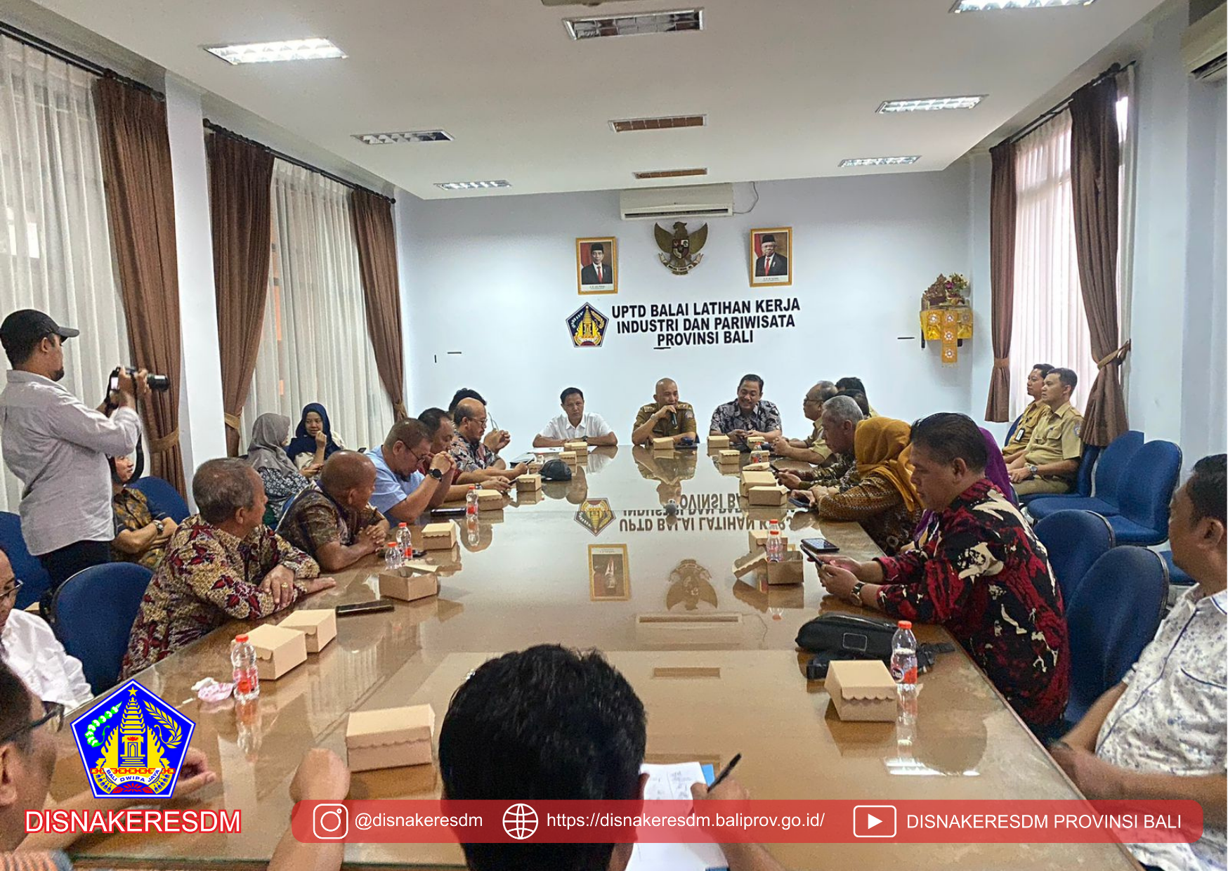Menerima Kedatangan Panitia Khusus IX Dewan Perwakilan Daerah Provinsi Jawa Tengah
