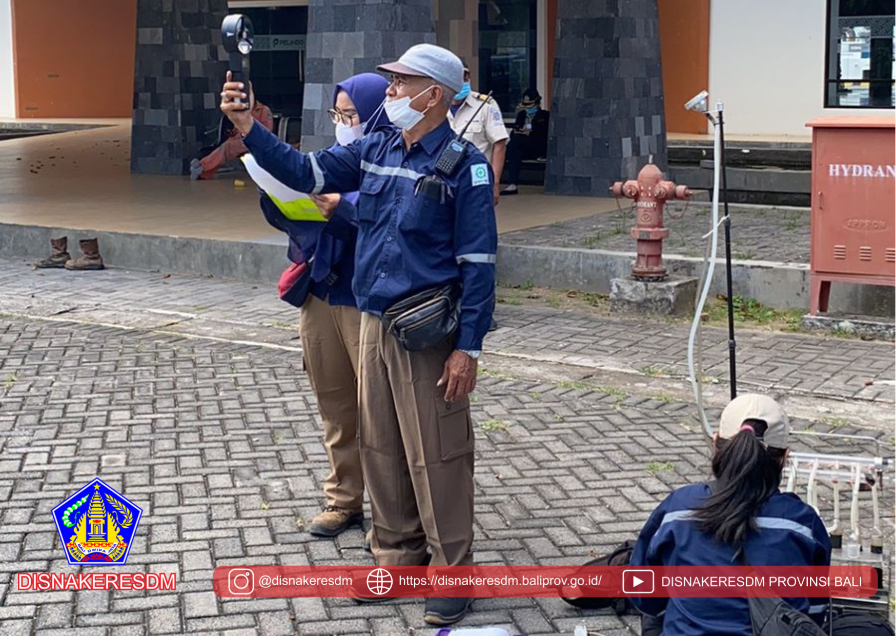 Uji Kualitas Udara Ambien Di KKP Pelabuhan Benoa