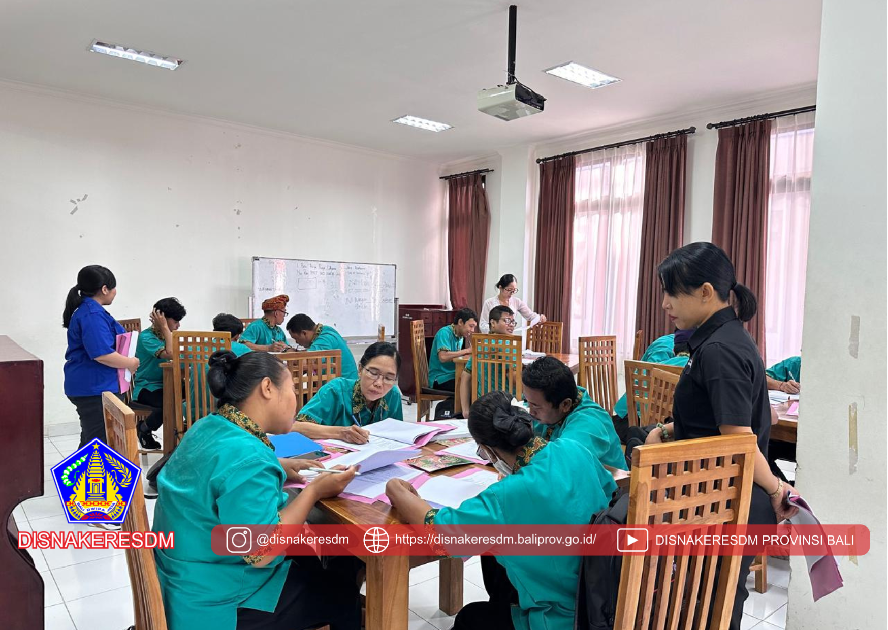 Kegiatan Uji Kompetensi Kepada Peserta Pelatihan Kejuruan Housekeeping