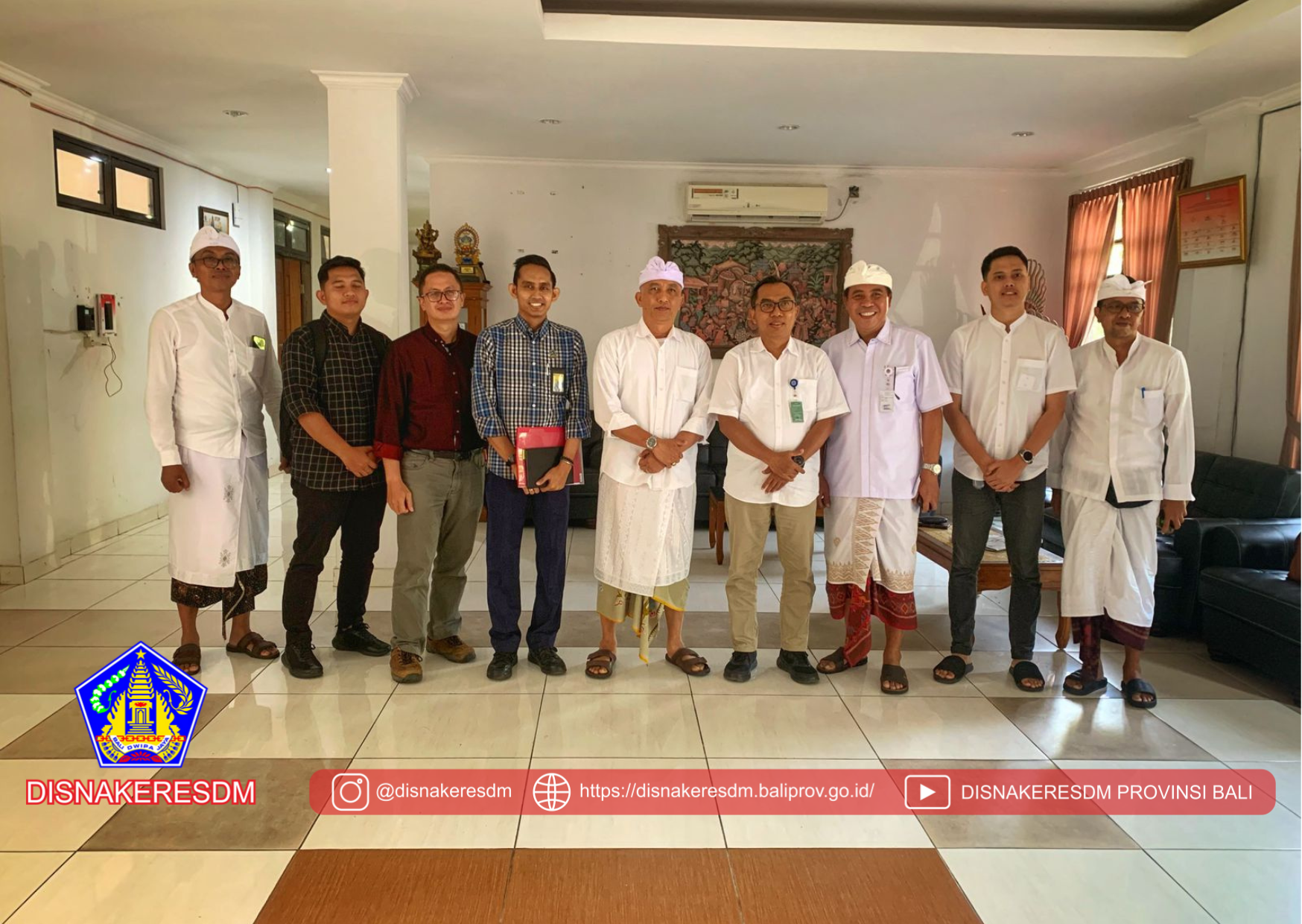Menerima Kunjungan Dari Biro Perencanaan Dan Manajemen Kinerja Sekjen Kemnaker RI
