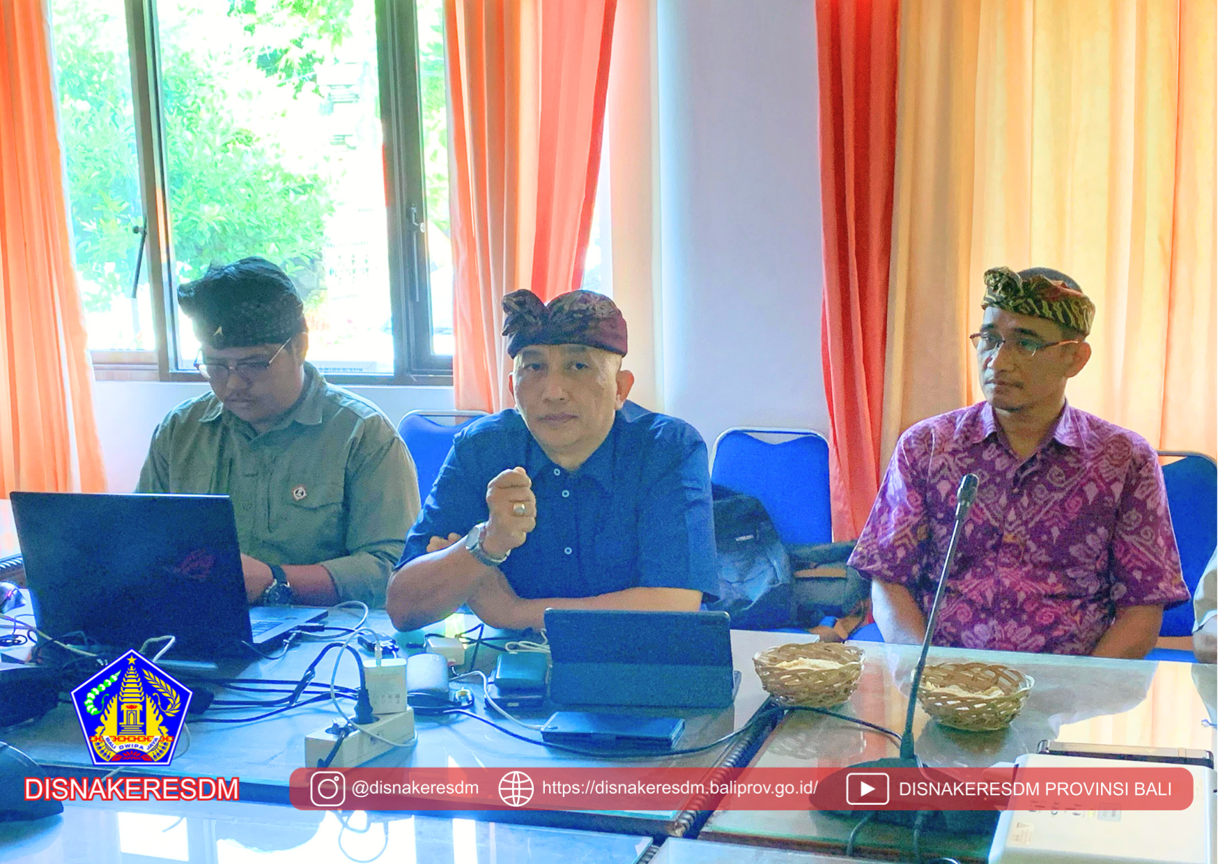 Diskusi Perkembangan Proyek Pembangkit Listrik Tenaga Panas Bumi (PLTP) di Bali