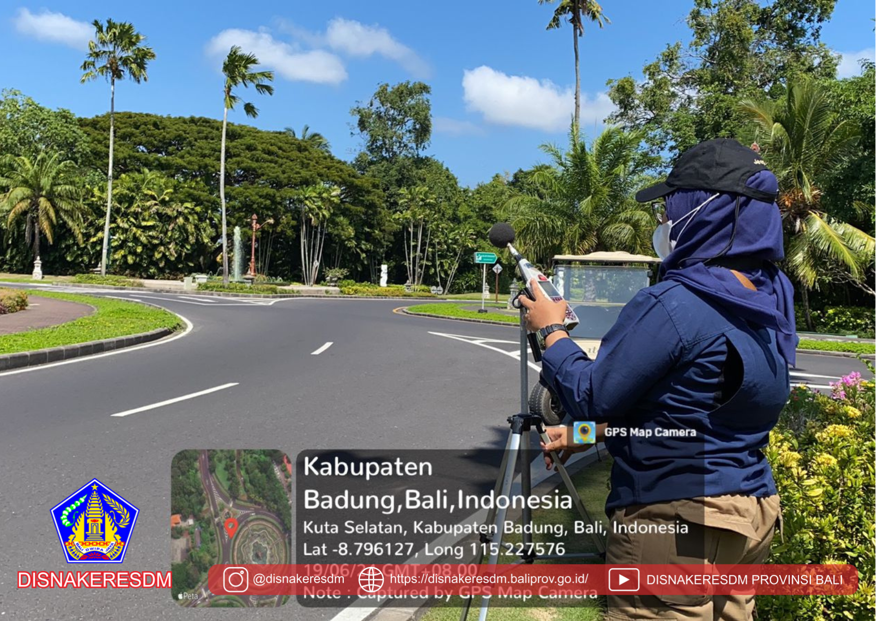 Pelaksanaan Kegiatan Pengujian Kualitas Udara Ambien Dan Faktor Fisika Kebisingan