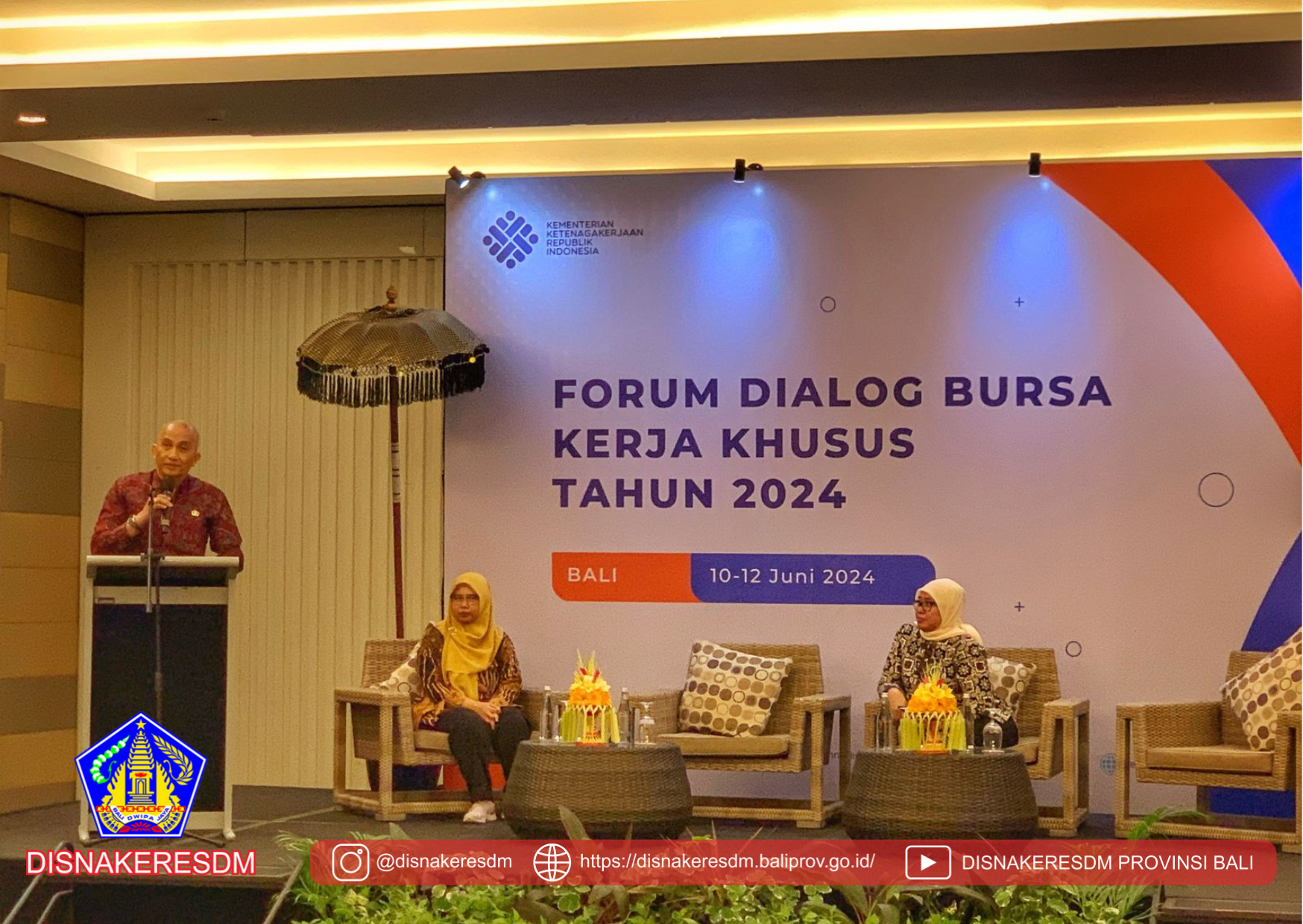 Acara Forum Dialog Bursa Kerja Khusus Tahun 2024