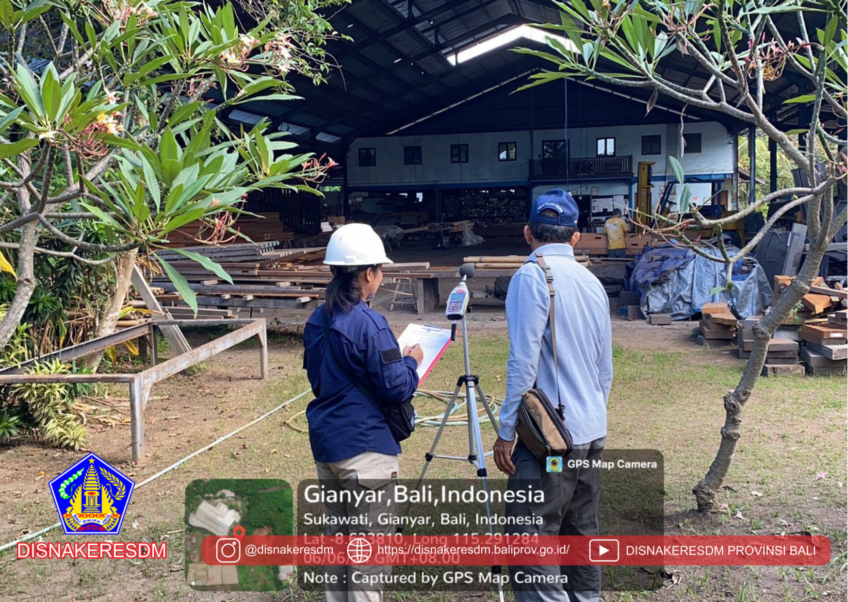 Uji Kualitas Udara Ambien Dan Kebisingan Di PT. Balegede Internasional