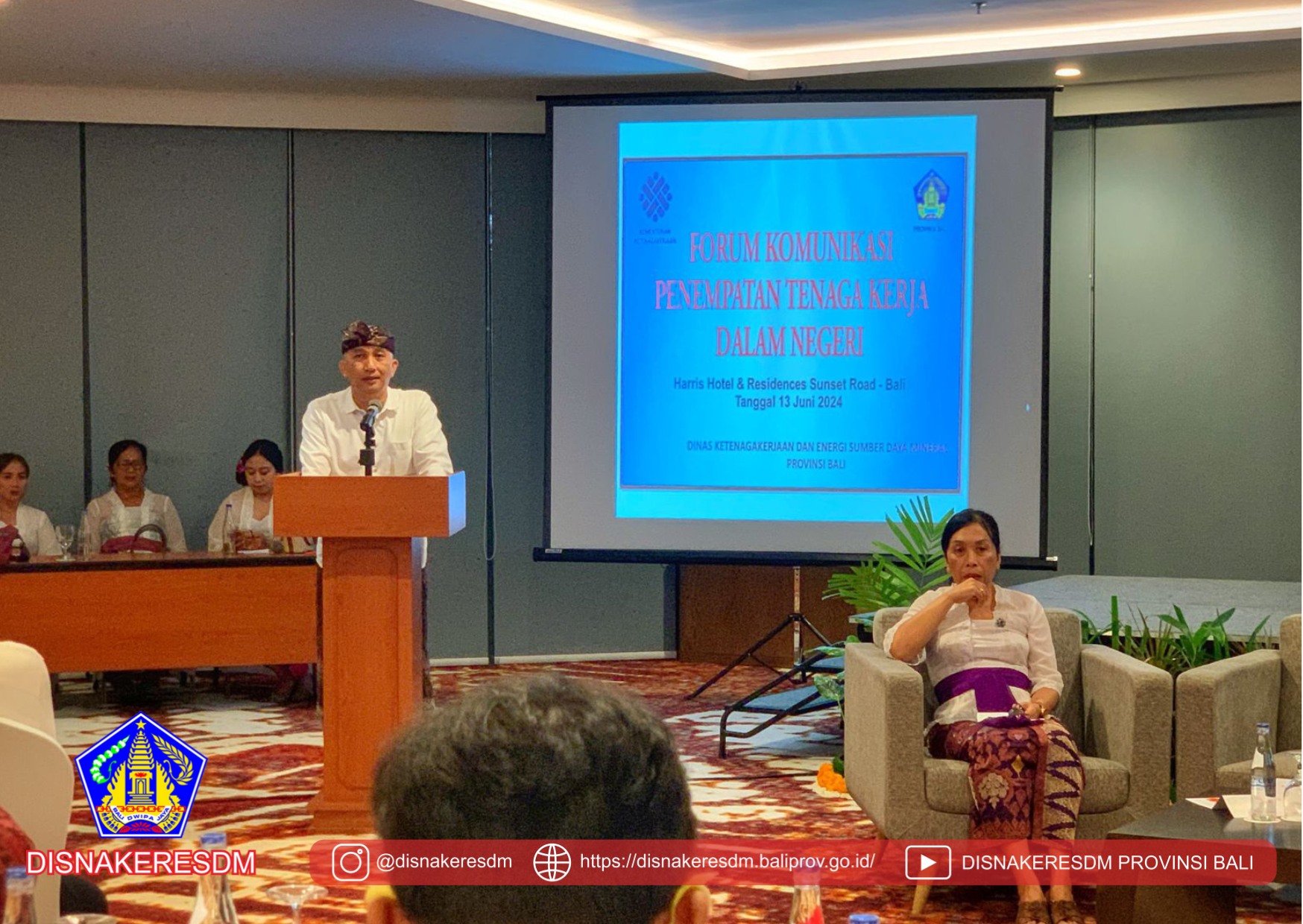 Acara Forum Komunikasi Penempatan Tenaga Kerja Dalam Negeri