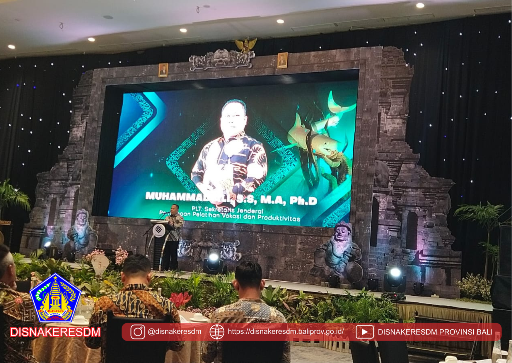 Acara Pembukaan Rakortek Perencanaan Bidang Pelatihan Vokasi Dan Produktivitas Tahun 2025