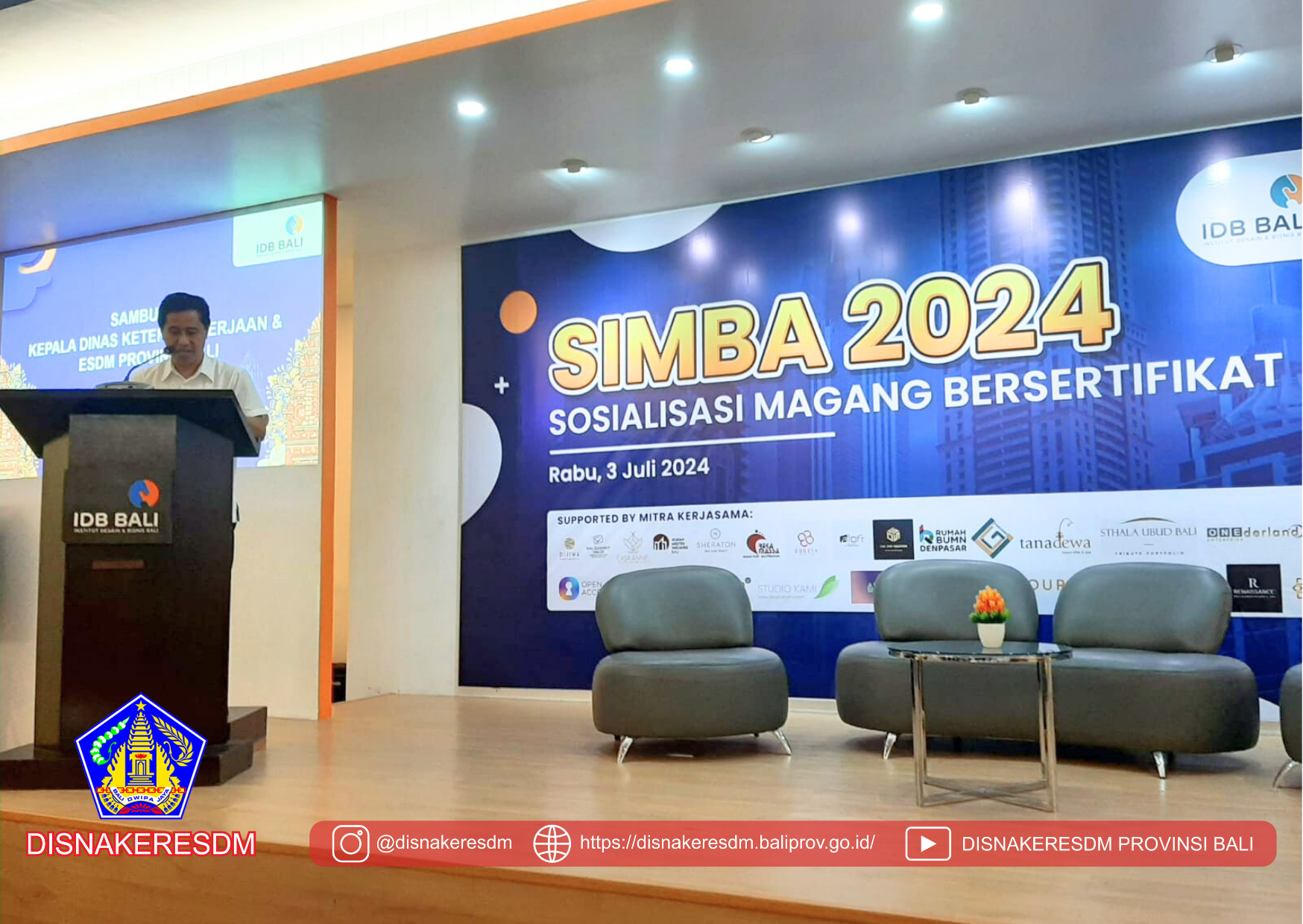 Kegiatan Sosialisasi Magang-PKL Prodi Di Institut Desain Dan Bisnis Bali
