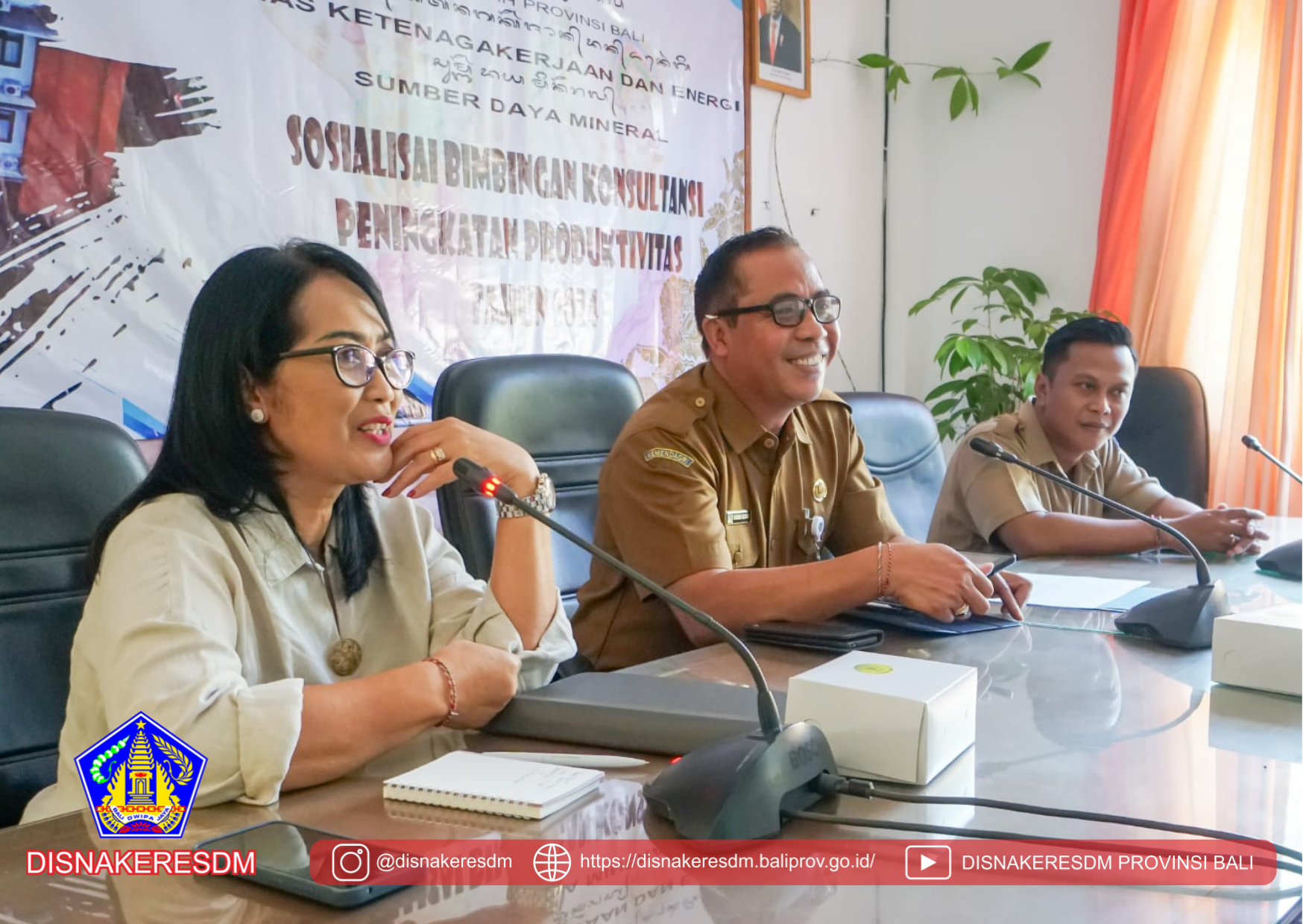 Sosialisasi Bimbingan Konsultansi Peningkatan Produktivitas Tahun 2024