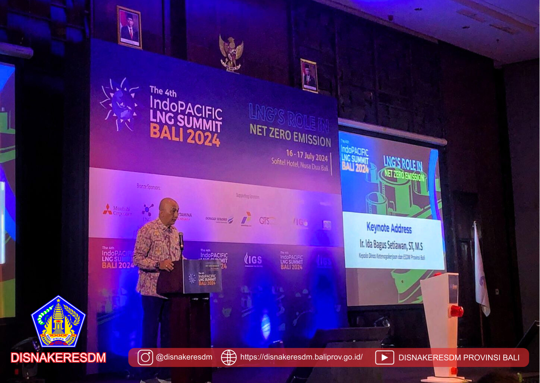 Acara IndoPACIFIC LNG Summit 2024