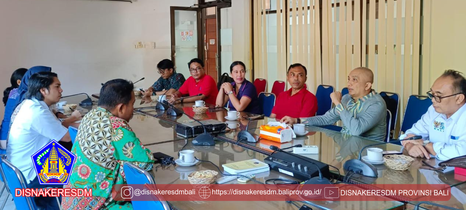 Audiensi Dari Direktur Poltrada Bali Beserta Jajaran