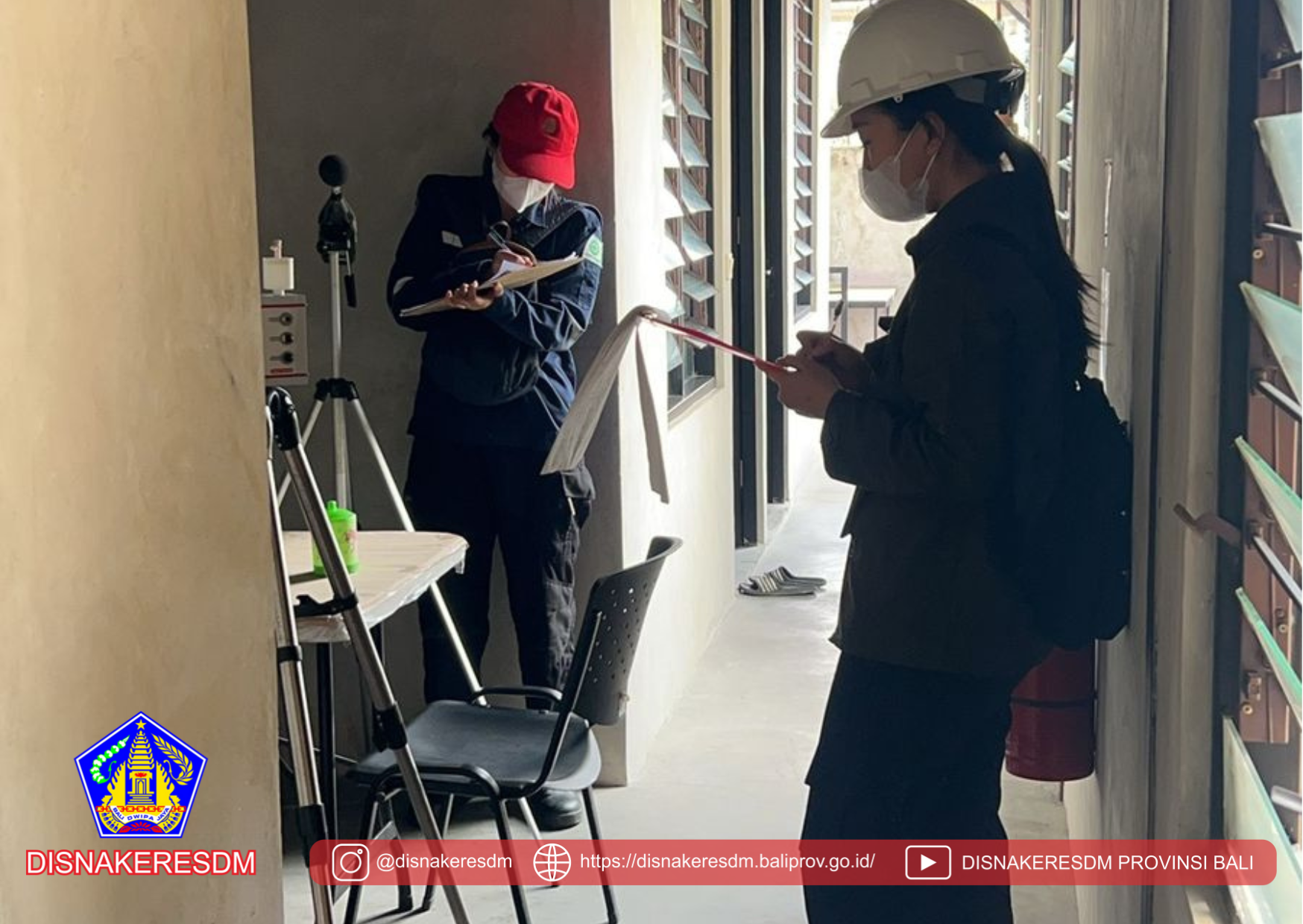Pengujian Udara Ambien, Iklim Kerja Dan Intensitas Kebisingan
