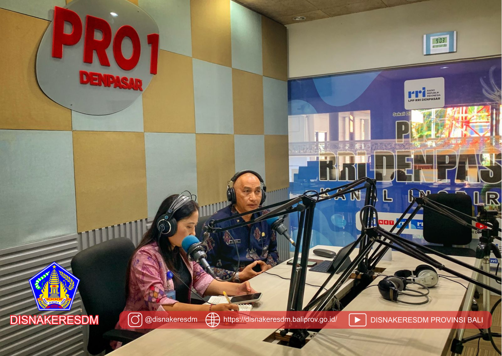 Talkshow Dialog Radio Bali Emisi Nol Bersih