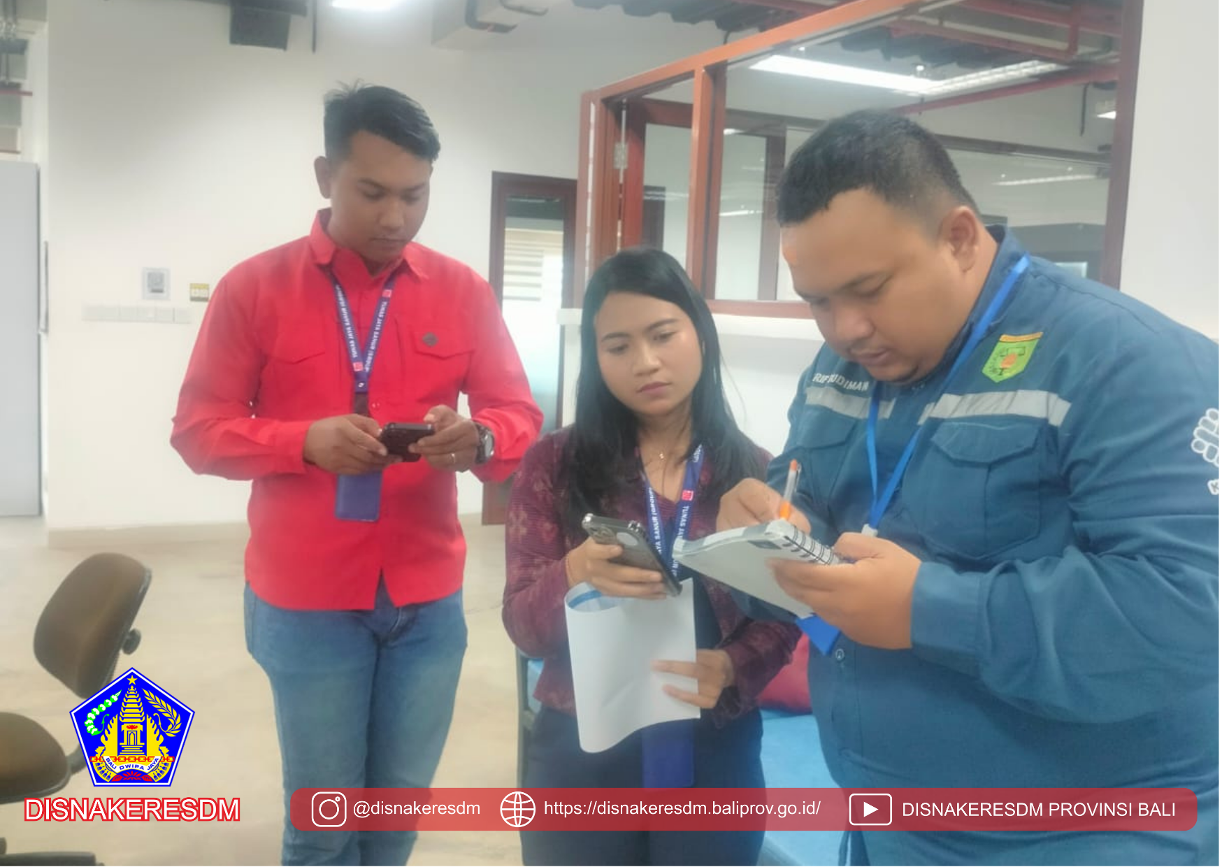 Mendampingi Penguji Balai K3 Samarinda Melaksanakan Pembinaan Dan Pengujian Lingkungan Kerja Di Perusahaan