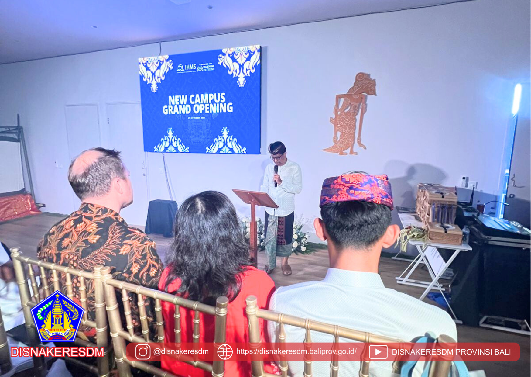 Grand Opening Kampus International Hotel And Management School (IHMS)