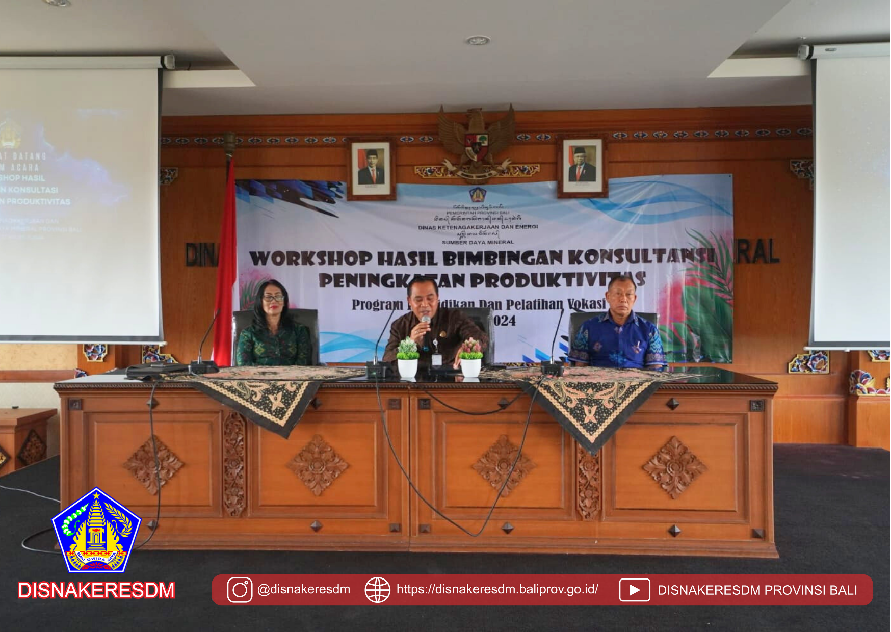 Workshop Hasil Bimbingan Konsultansi Peningkatan Produktivitas 2024