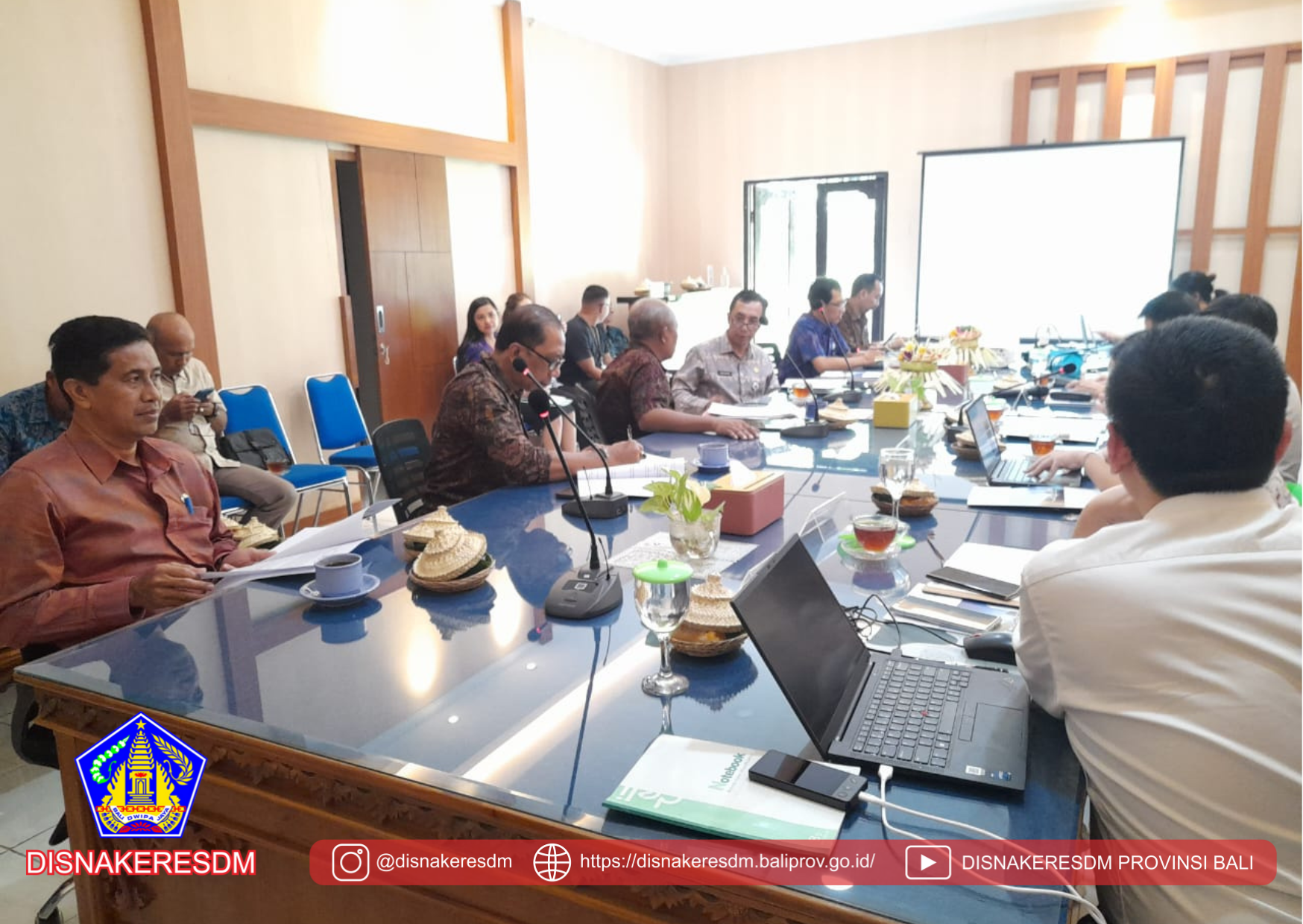 Rapat Kunjungan Kerja Tim Perlindungan Lingkungan Zhejiang Weiming Ke Provinsi Bali