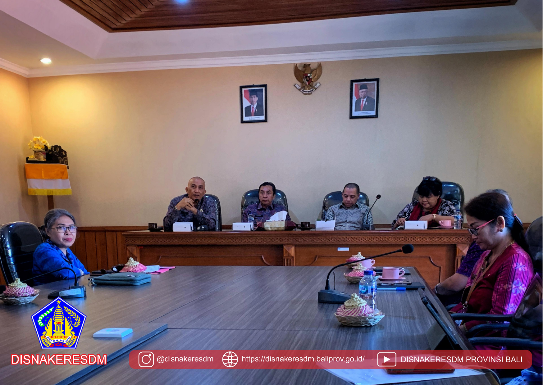 Rapat Koordinasi Dalam Rangka Penyiapan Tanggapan Tertulis Pemerintah Provinsi Bali Atas Rekomendasi Hasil Kajian Kebijakan Penguatan Kemandirian Energi Provinsi Bali