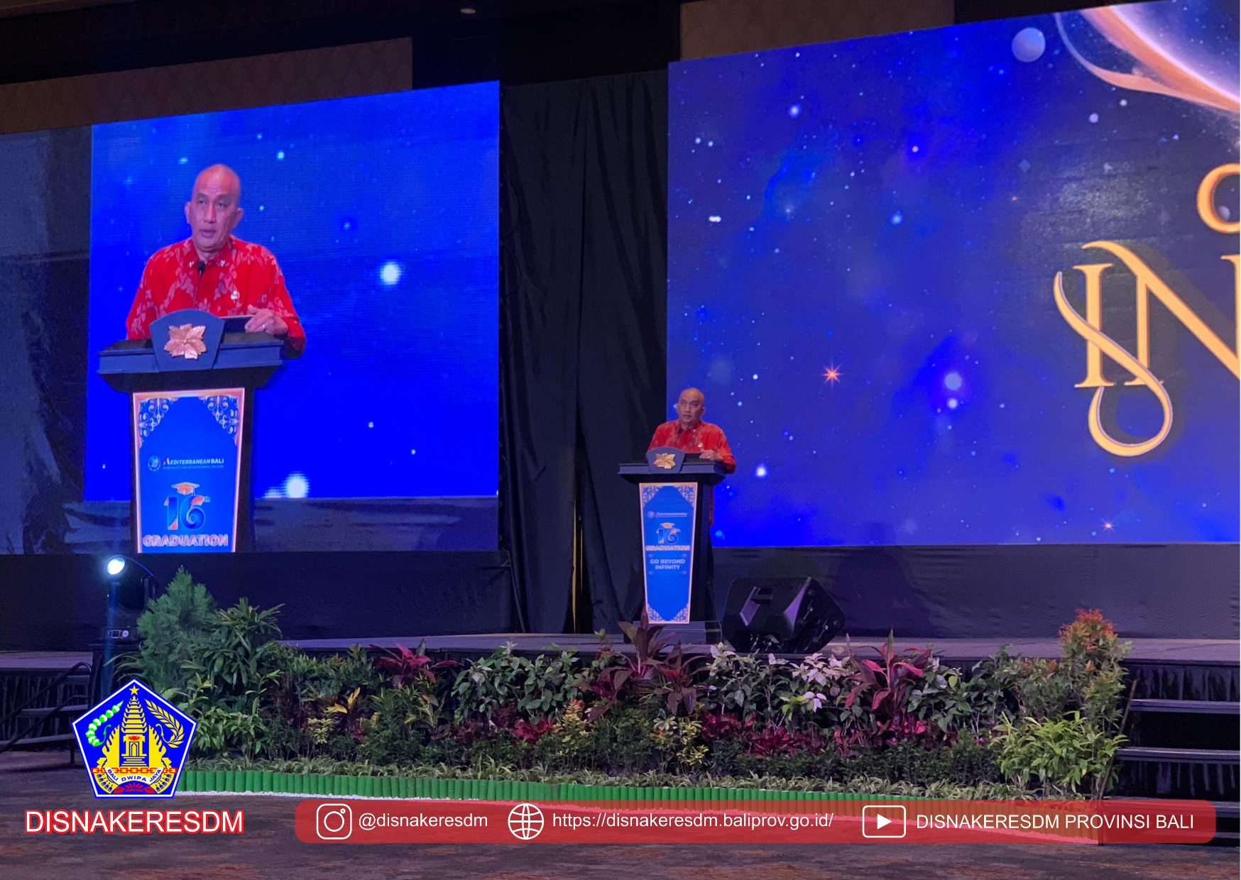 Wisuda Mahasiswa/i Mediterranean Bali Angkatan XVI Tahun Akademik 2022-2023 Dan 2023-2024