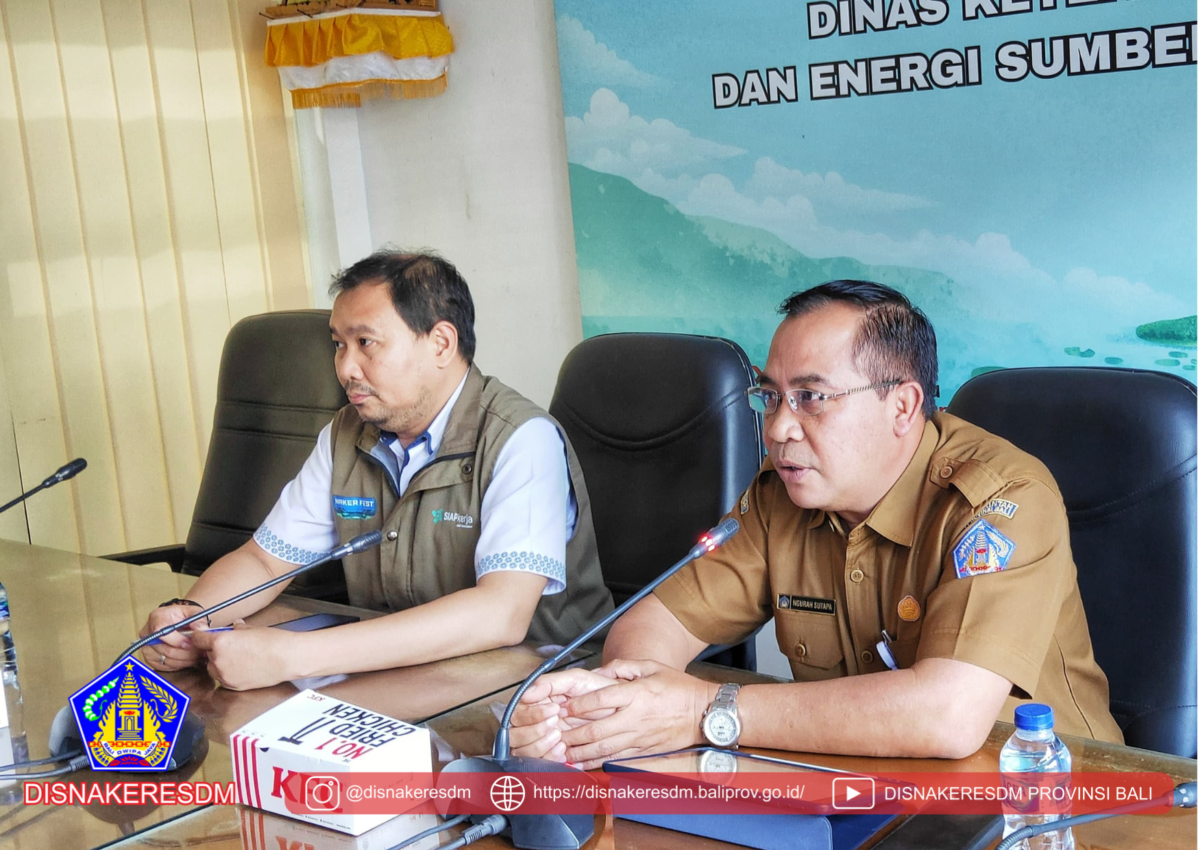 Menerima Kunjungan Tim Dari Kementerian Ditjen Binalapotas