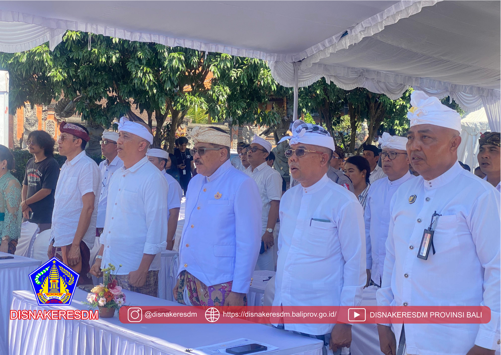 Kegiatan "Deklarasi Menuju Kawasan Rendah Emisi Melalui Inovasi Integrasi Energi Bersih Dengan Electric Vehicle"