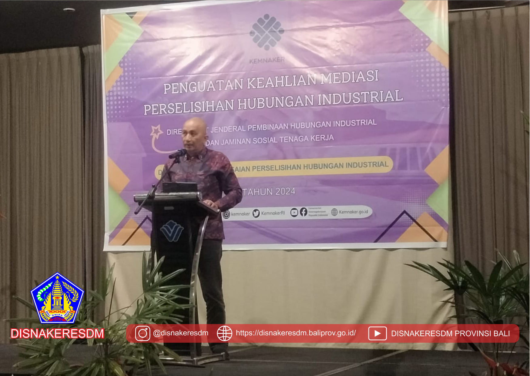 Kegiatan Penguatan Keahlian Mediasi Perselisihan Hubungan Industrial