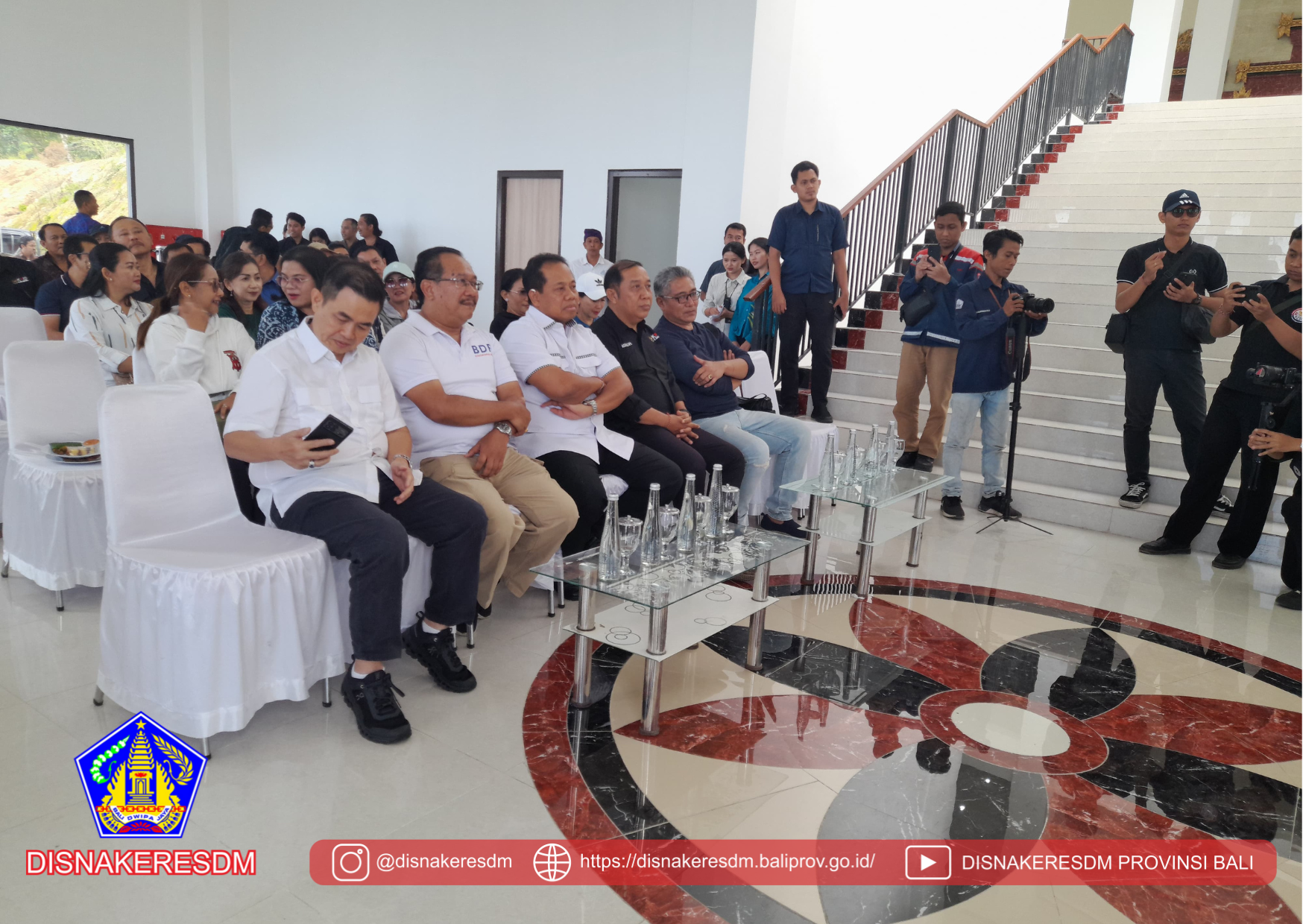 Kunjungan Kerja Pj Gubernur Bali Didampingi Kadisnaker ESDM Provinsi Bali Beserta Seluruh Jajaran Eselon II Di Lingkungan Pemerintah Provinsi Bali