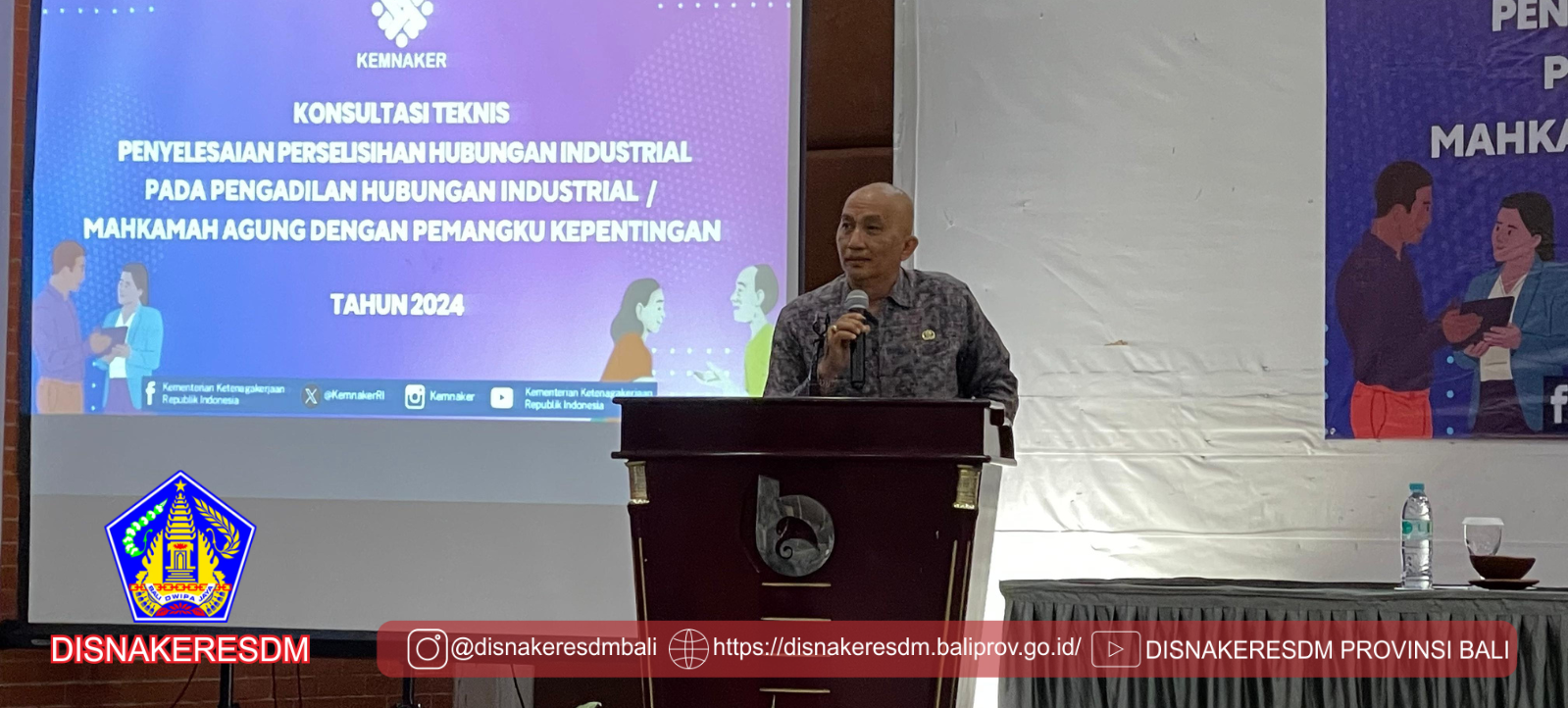 acara penutupan Kegiatan Konsultasi Teknis Penyelesaian Perselisihan Hubungan Industrial di Pengadilan Hubungan Industrial/Mahkamah Agung dengan Pemangku Kepentingan