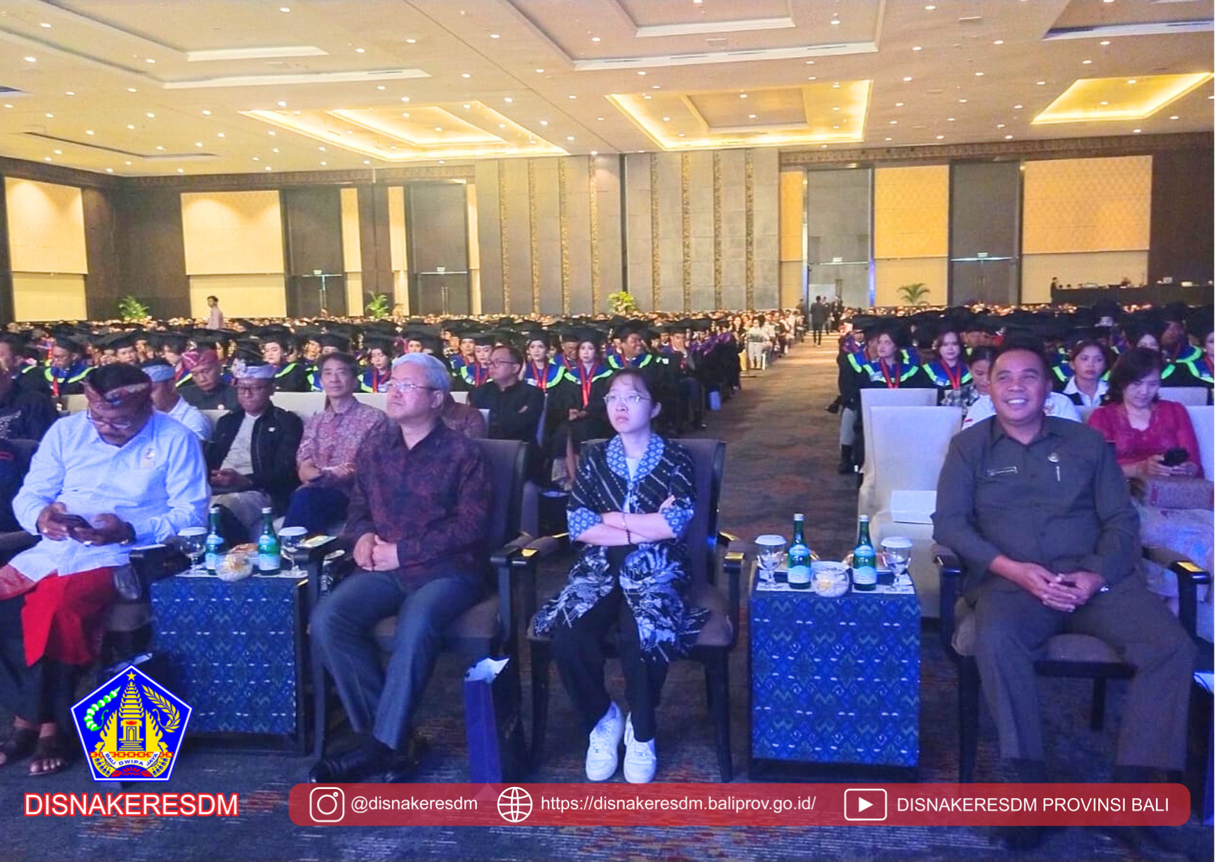 Acara Wisuda Ke XXX Politeknik Pariwisata Bali