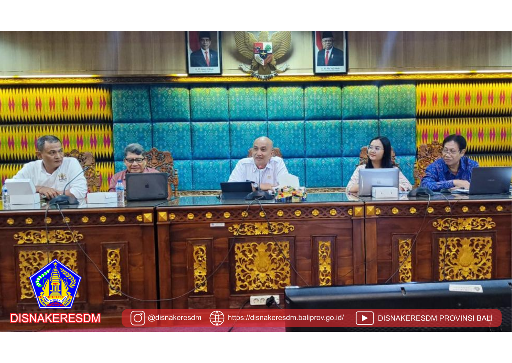 Rapat “Kajian Strategi Peningkatan Produktifitas Tenaga Kerja Menuju Pekerja Kelas Menengah Keatas Untuk Meningkatkan Pertumbuhan Ekonomi Bali”