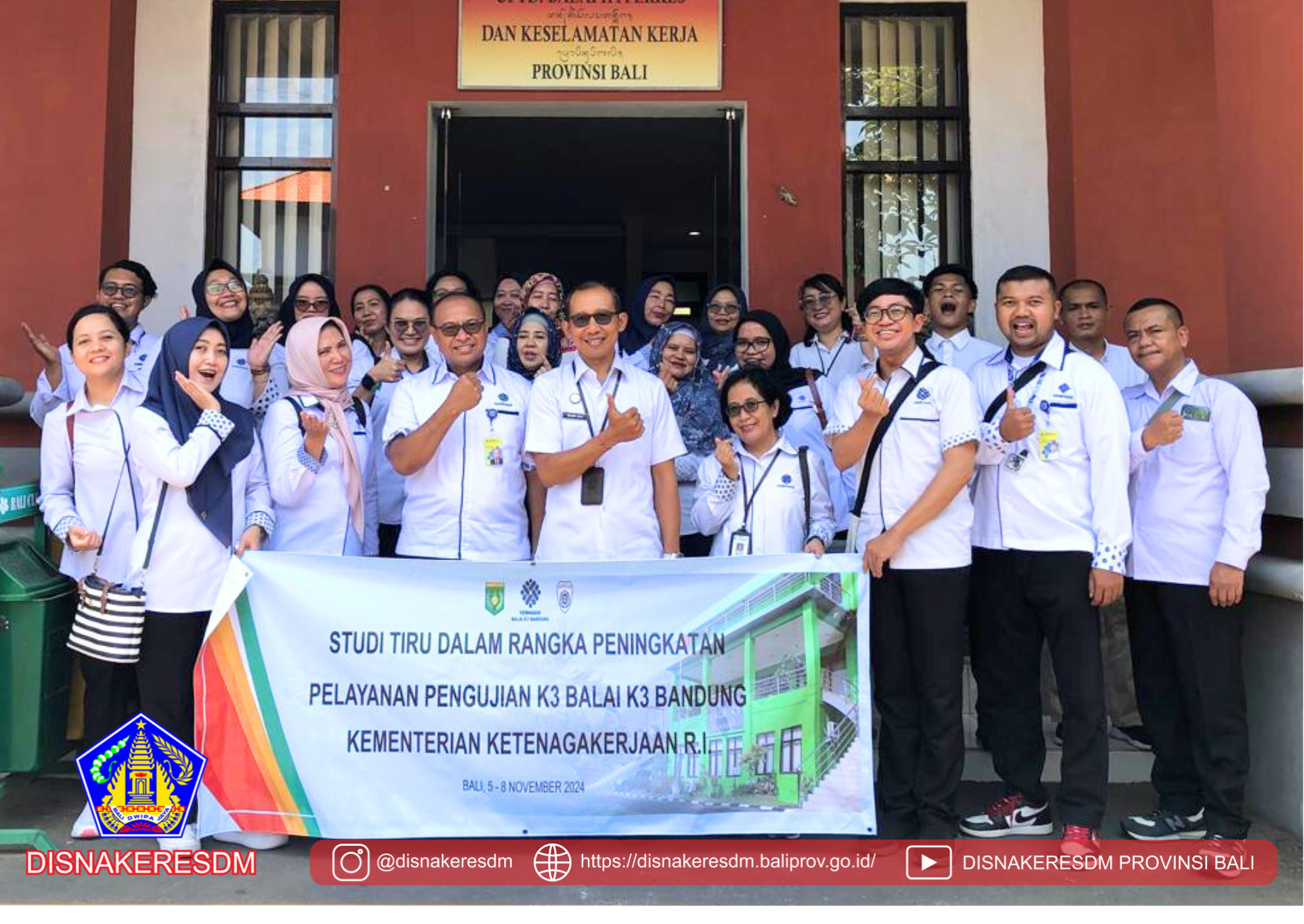 Menerima Kunjungan Balai K3 Bandung