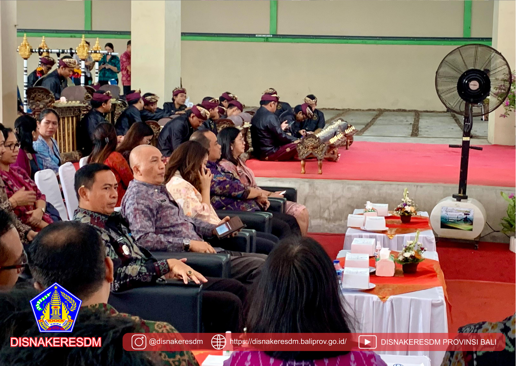 Acara Peresmian Mesin RA-X Di TPST Mengwitani, Badung