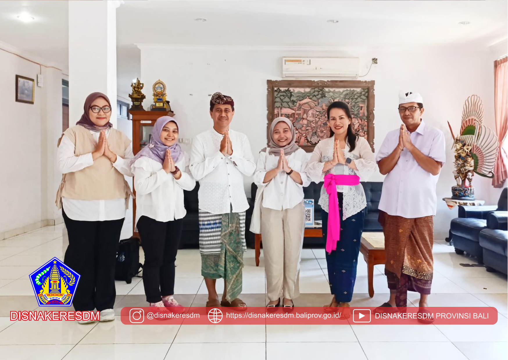 Menerima Tamu Dari Itjen Kemnaker Dalam Rangka Evaluasi Dan Monitoring Pelayanan Pengawasan Itjen Kemnaker Tahun 2024