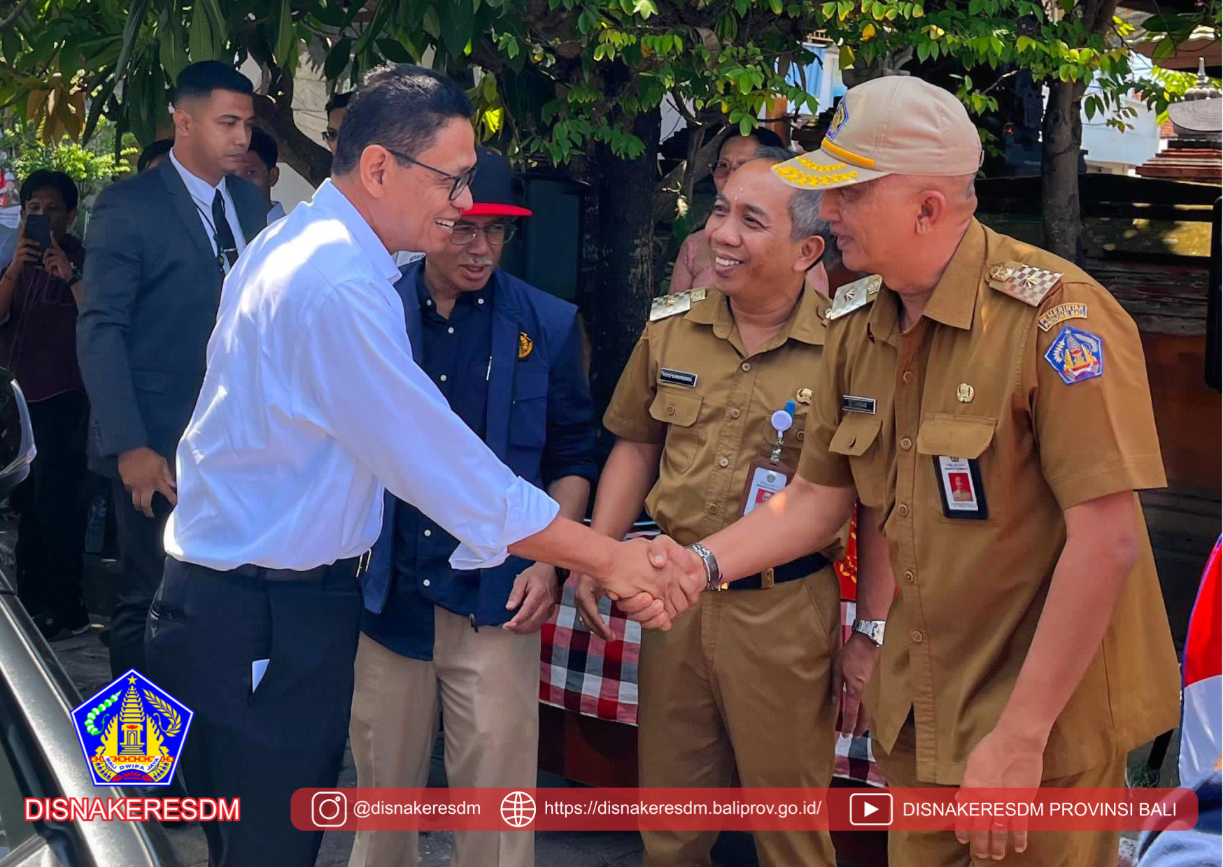 Mendampingi Kunjungan Kerja Wakil Menteri ESDM RI Ke SPBU Nelayan 58.80301 Di Tanjung Benoa