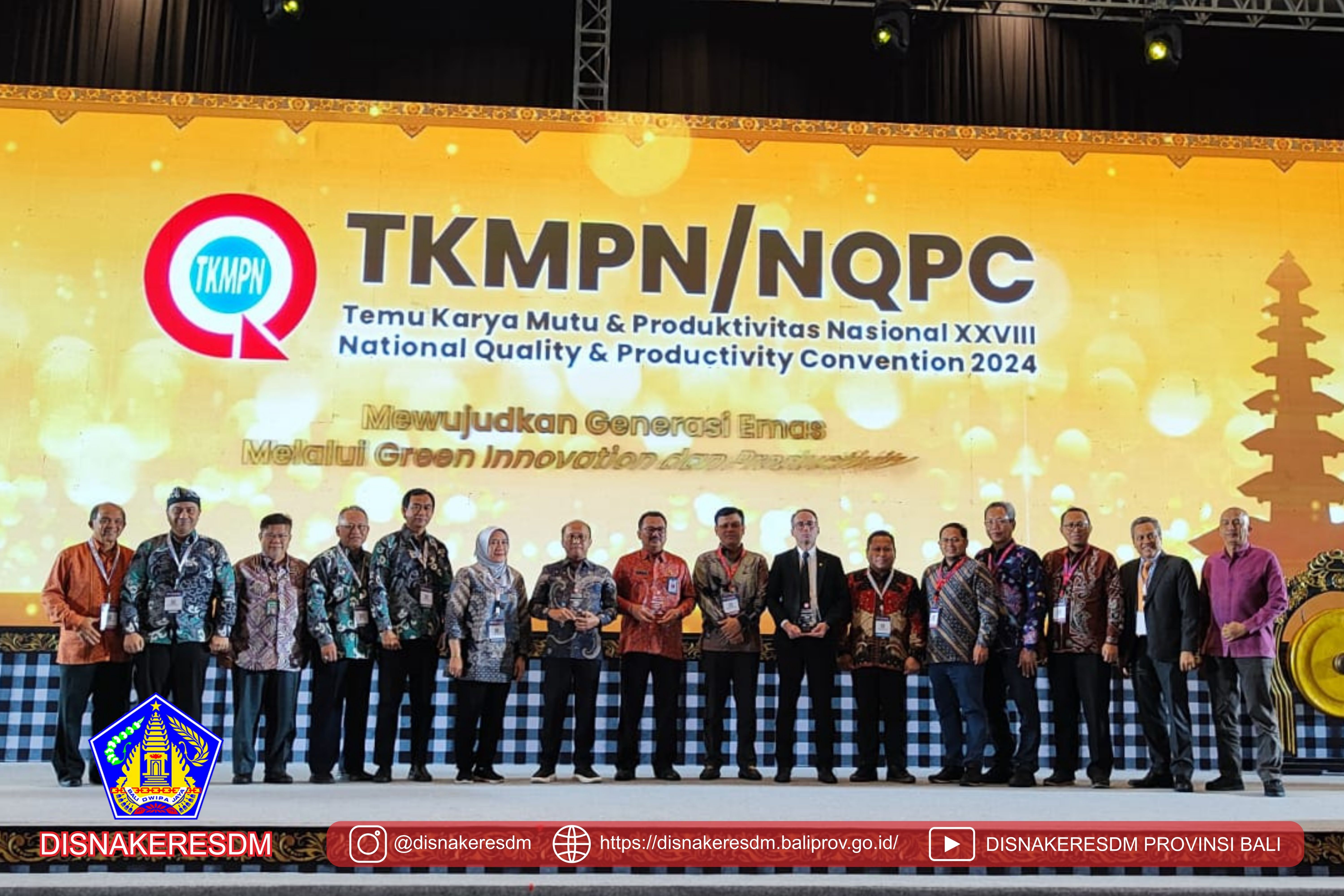 Kegiatan Temu Karya Mutu & Produktivitas Nasional XXVIII Tahun 2024